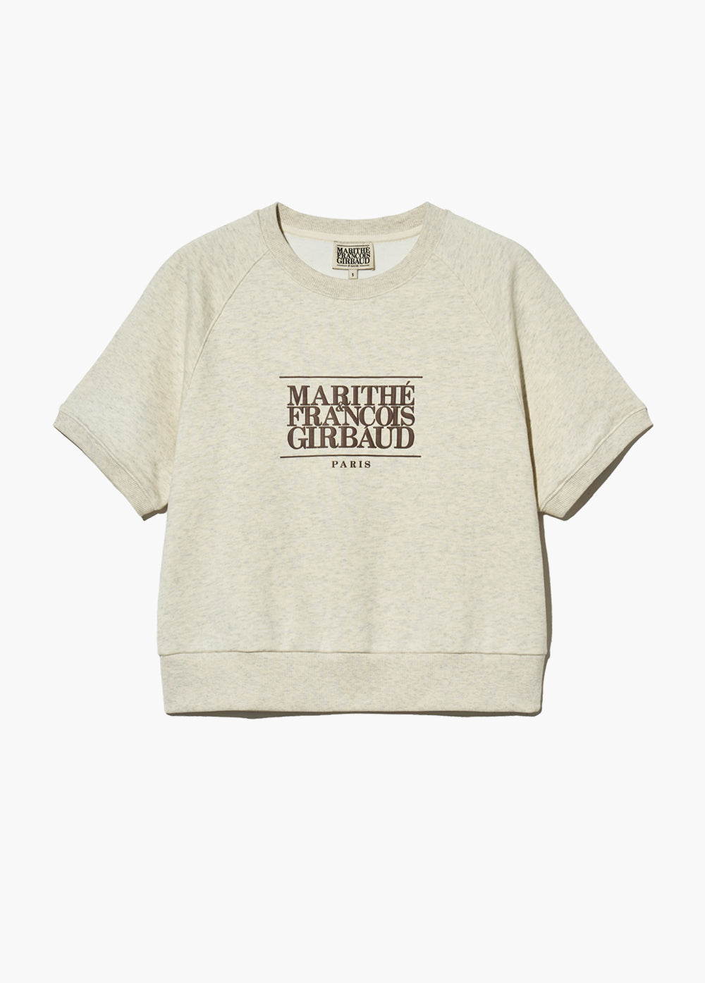 W CLASSIC LOGO HALF SWEATSHIRT