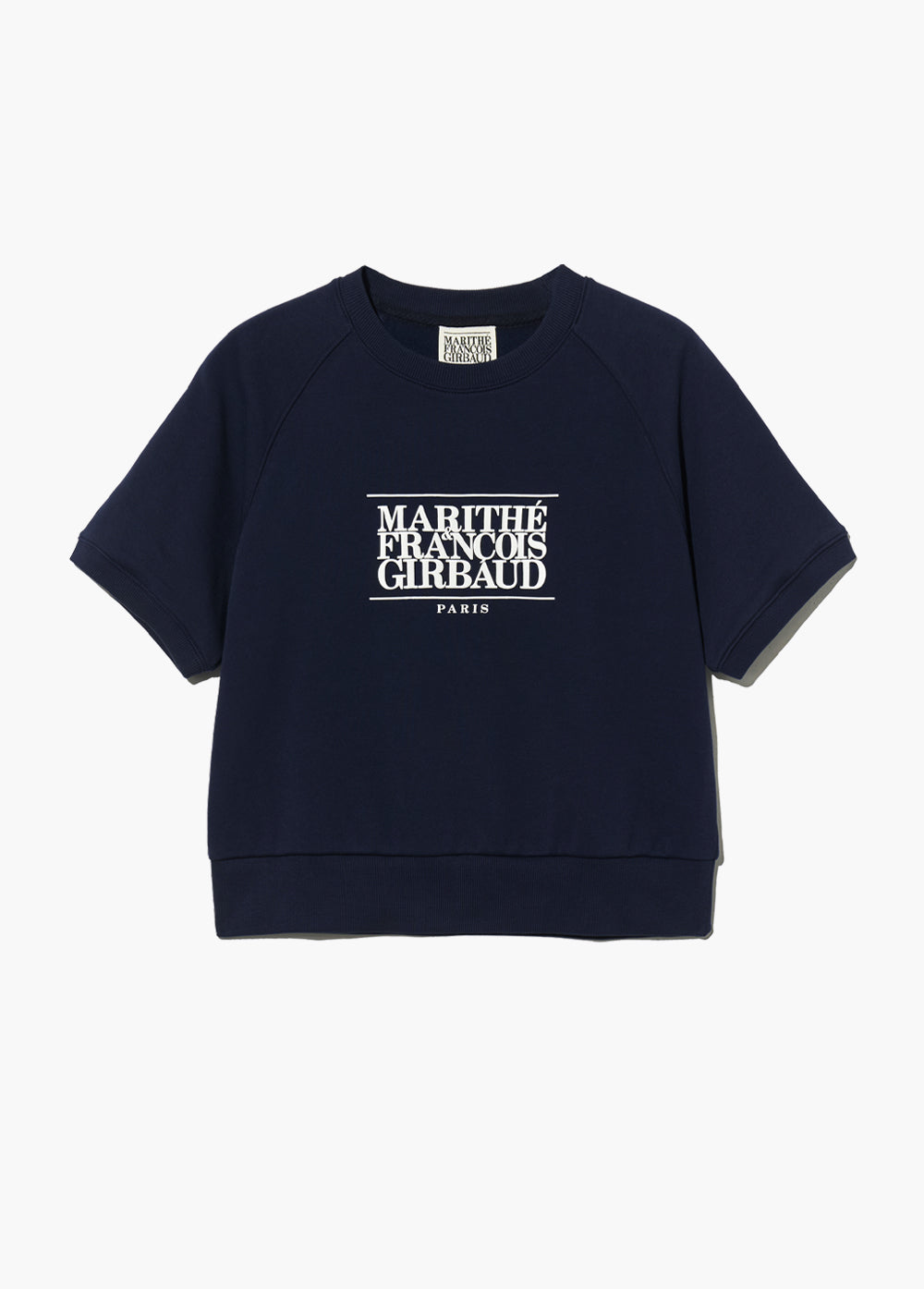 W CLASSIC LOGO HALF SWEATSHIRT