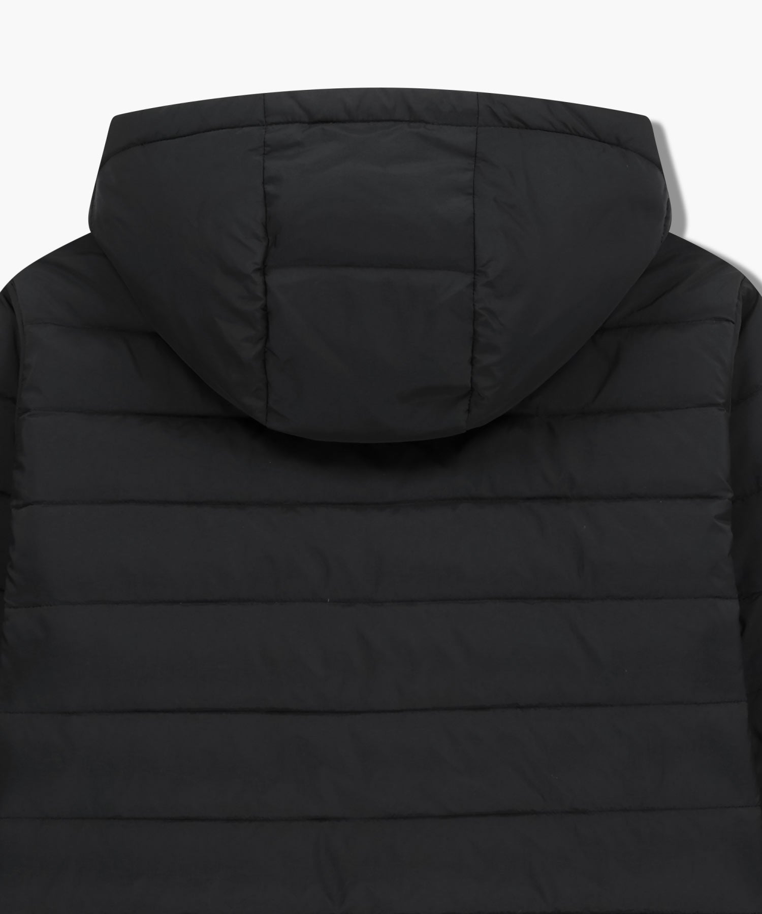 CLASSIC LOGO HOODED LIGHT DOWN JACKET