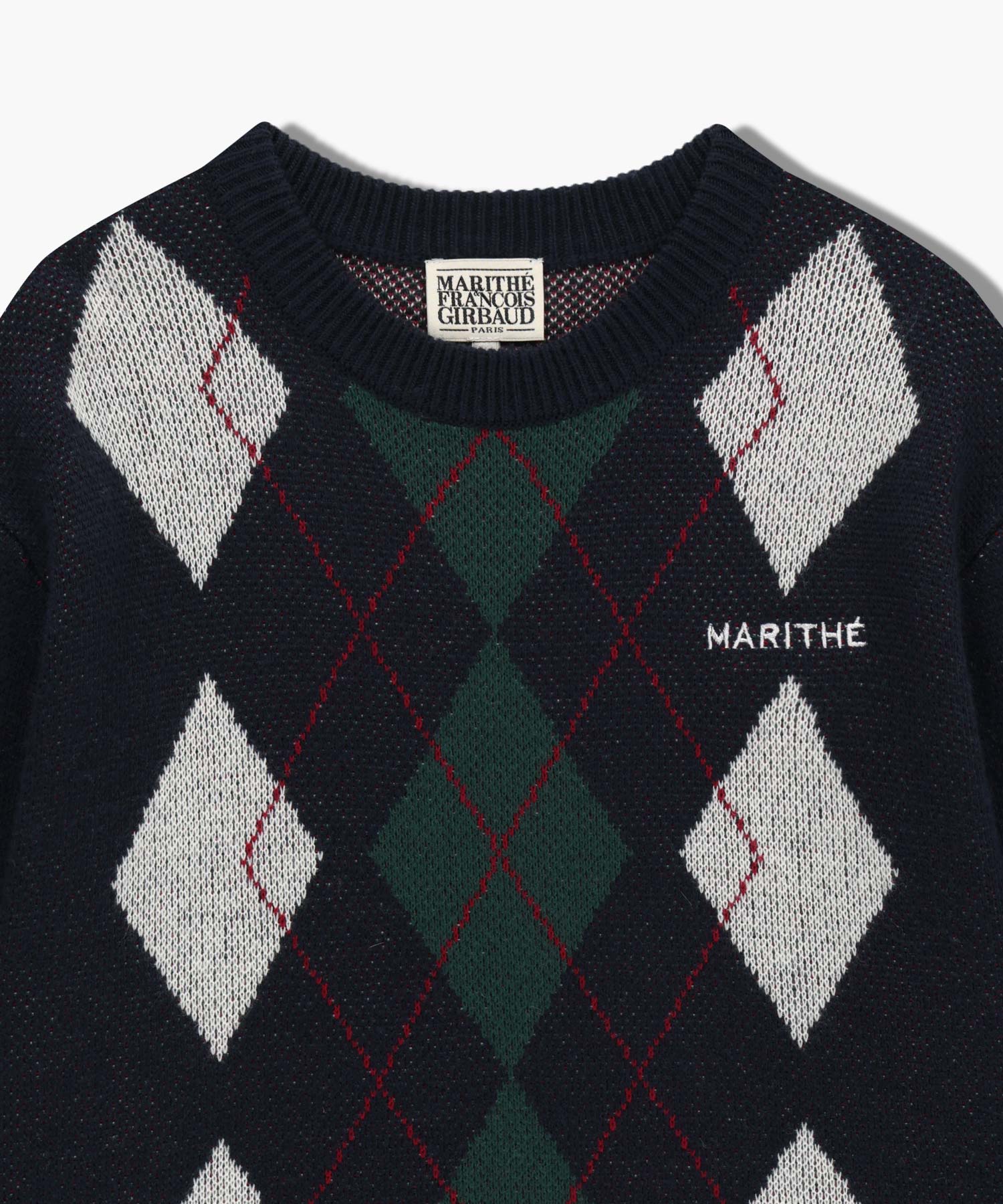ARGYLE JQD KNIT PULLOVER