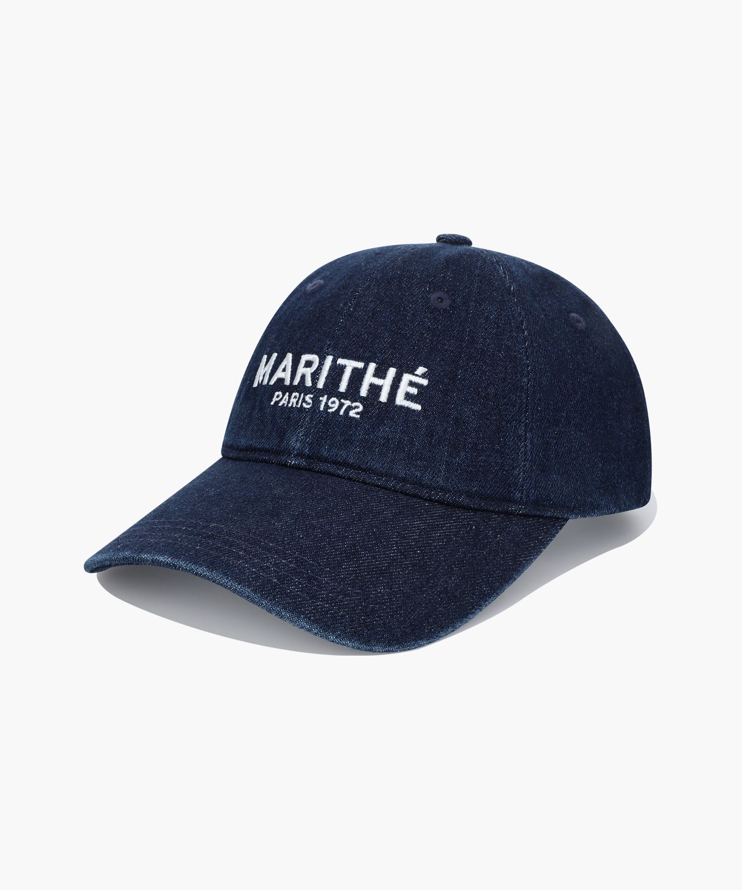 DENIM WASHING REGULAR LOGO BALL CAP