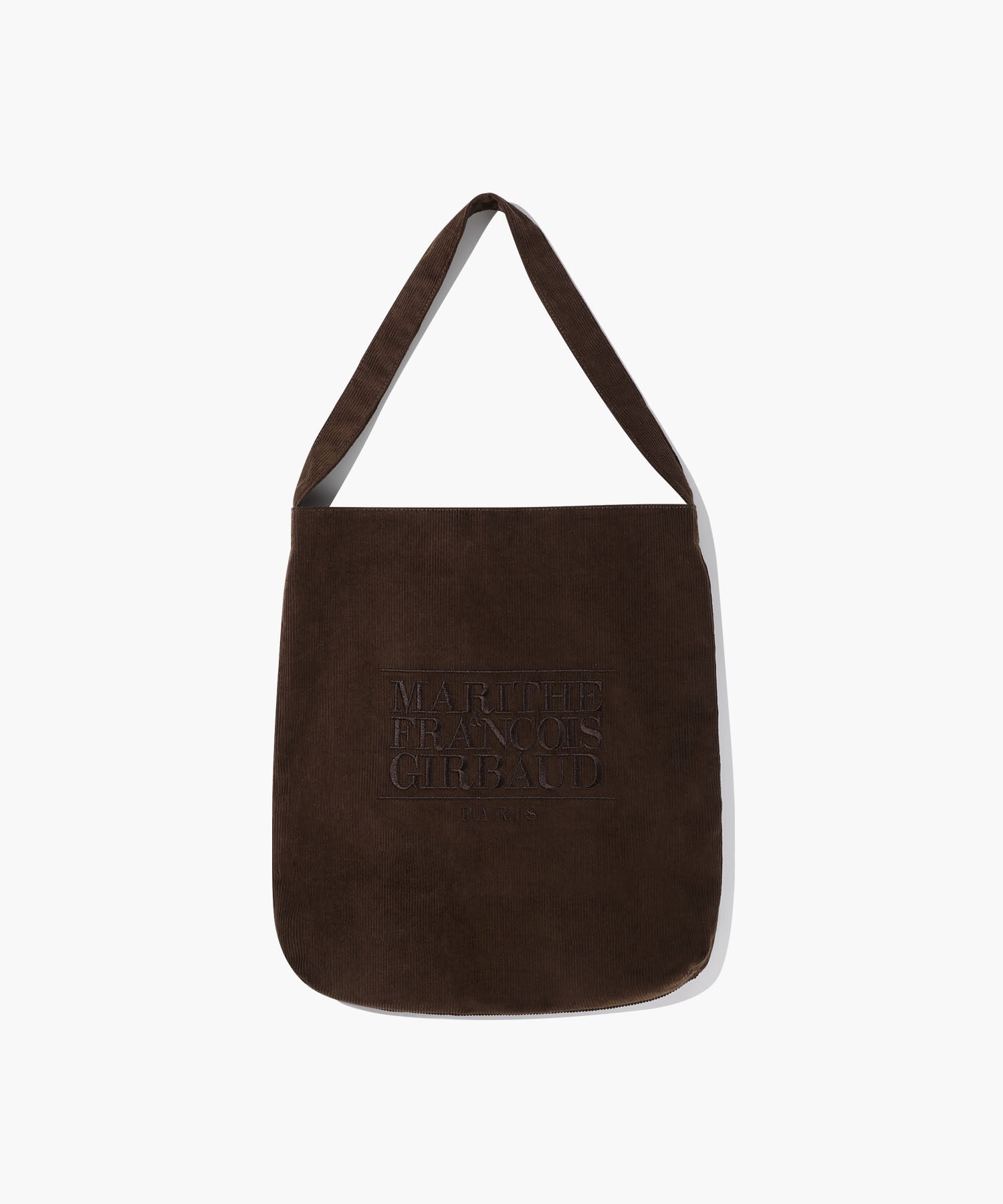 CLASSIC LOGO CORDUROY SHOULDER BAG