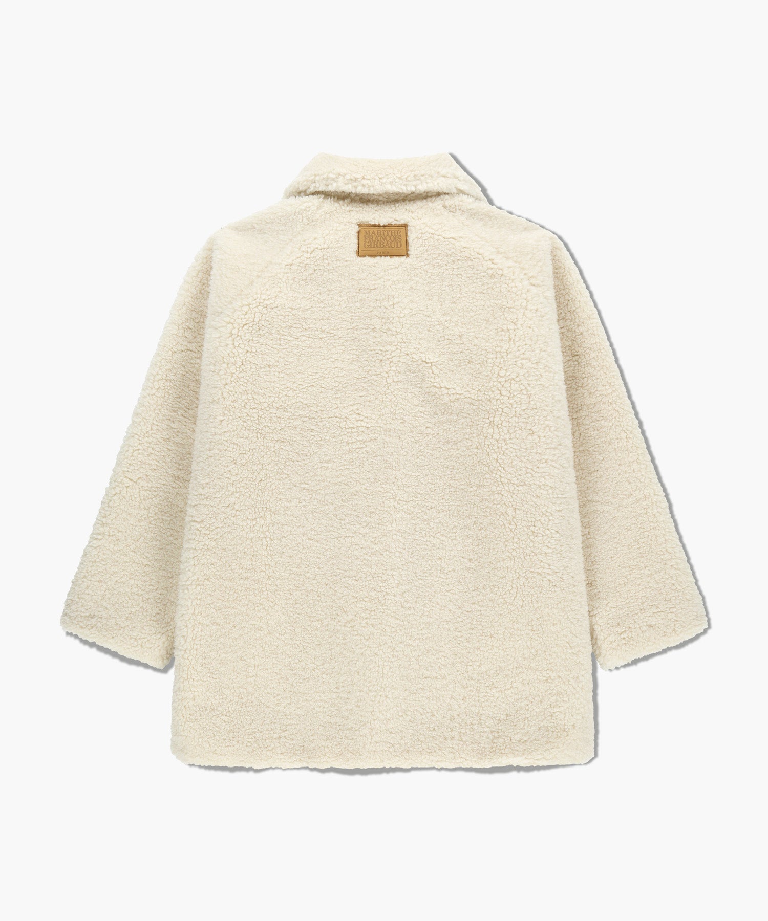 W MID SHEARLING FUR COAT