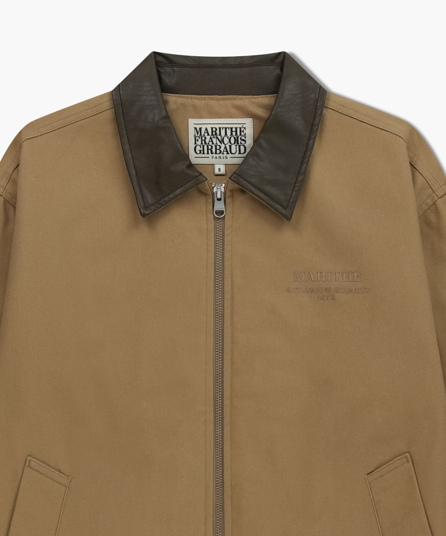 GRAPHIC EMBROIDERY COTTON BOMBER JACKET