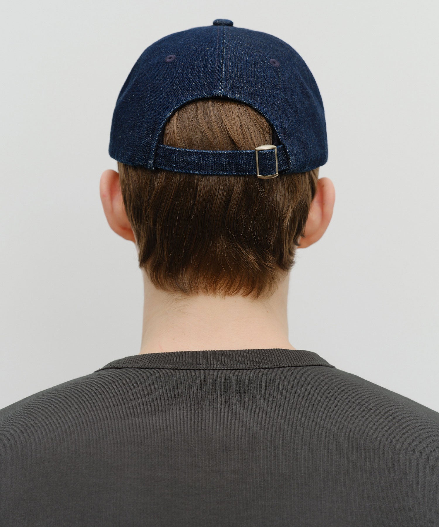 DENIM WASHING REGULAR LOGO BALL CAP