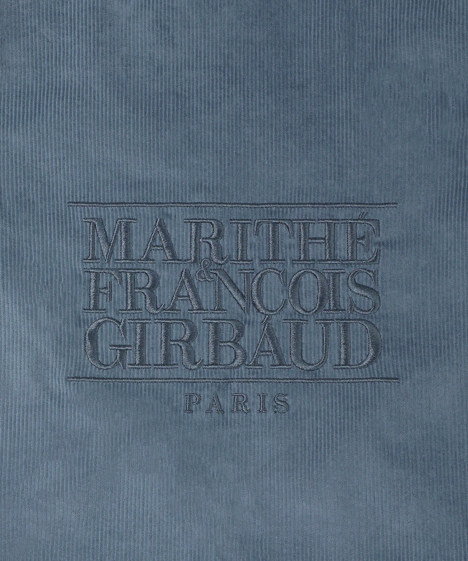 CLASSIC LOGO CORDUROY SHOULDER BAG