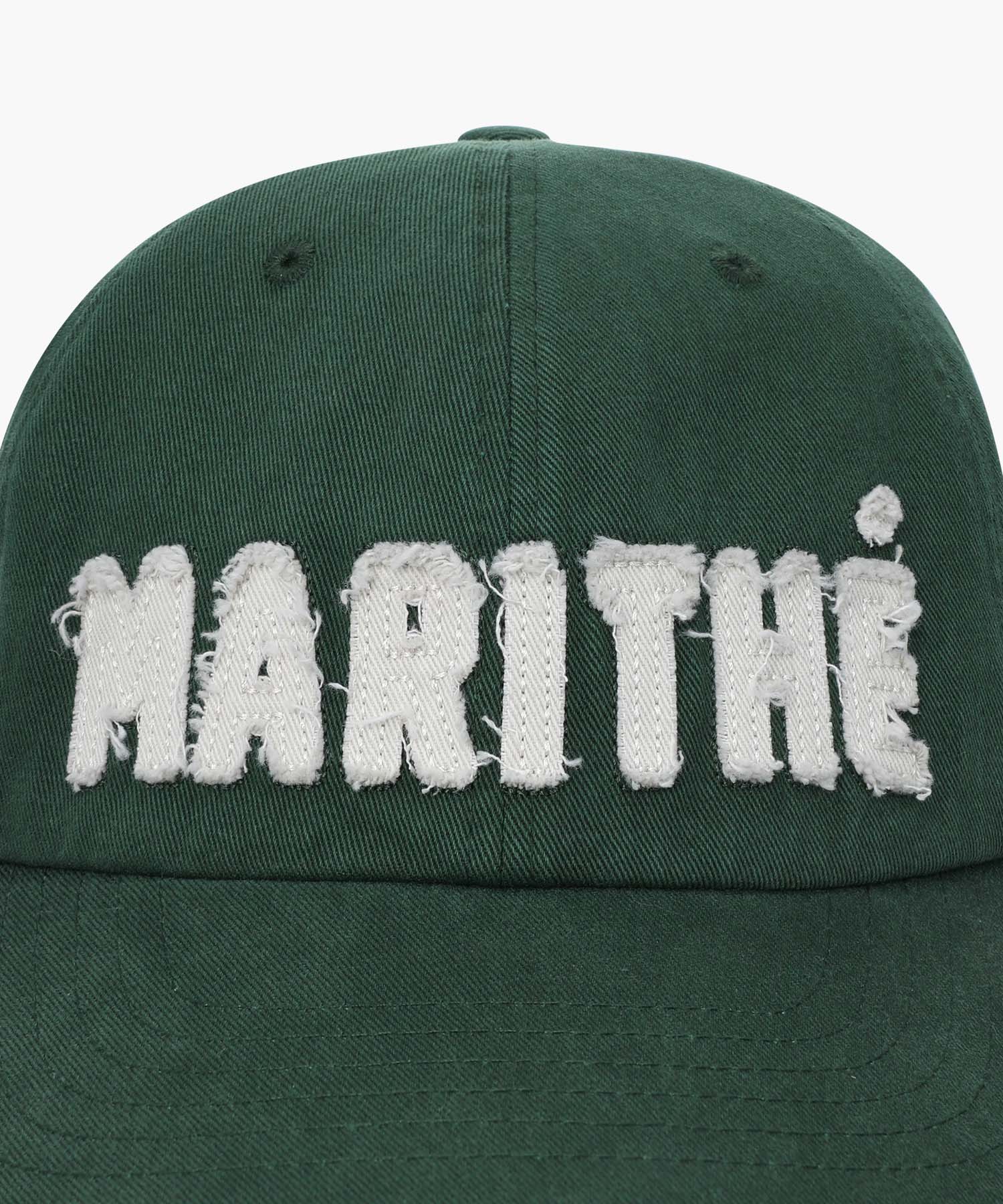 MARITHE APPLIQUE FLAT CAP