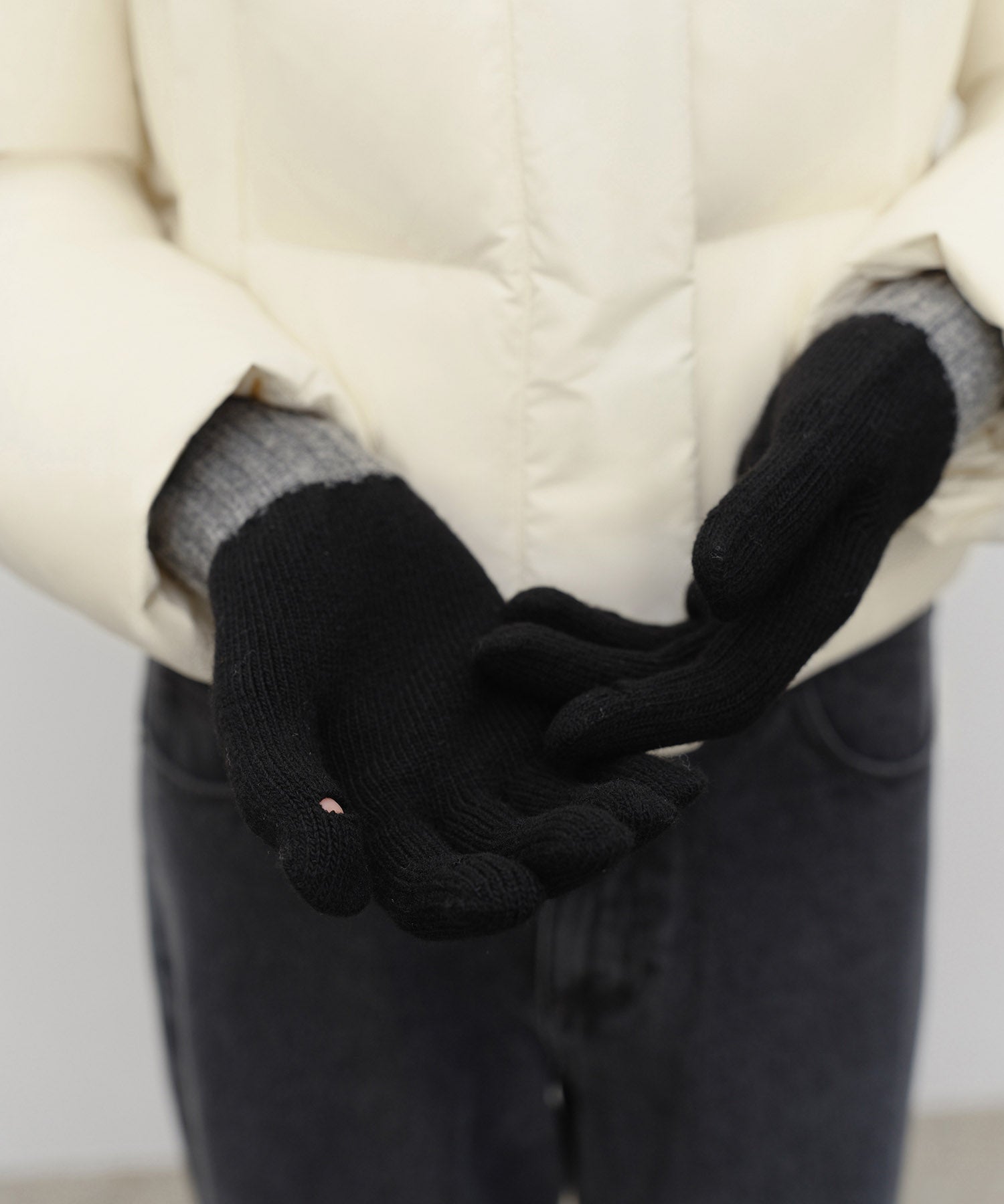 CIRCLE LOGO TWOTONE GLOVE