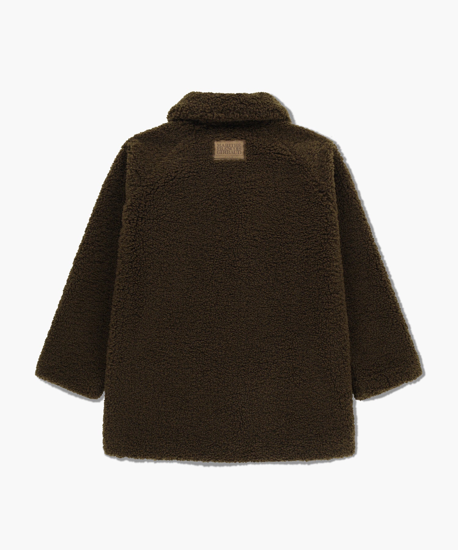 W MID SHEARLING FUR COAT