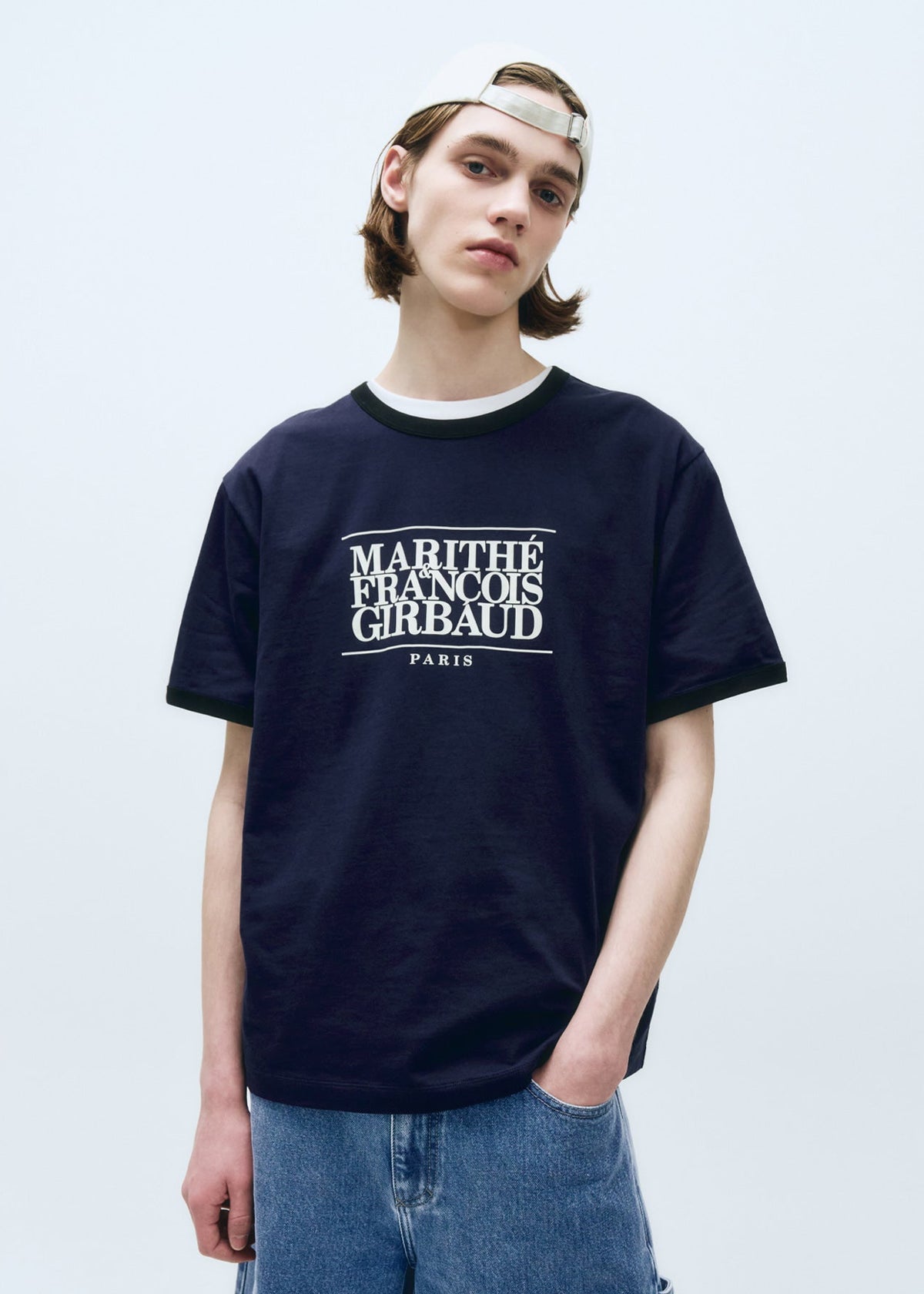 REGULAR LOGO COLOR POINT TEE