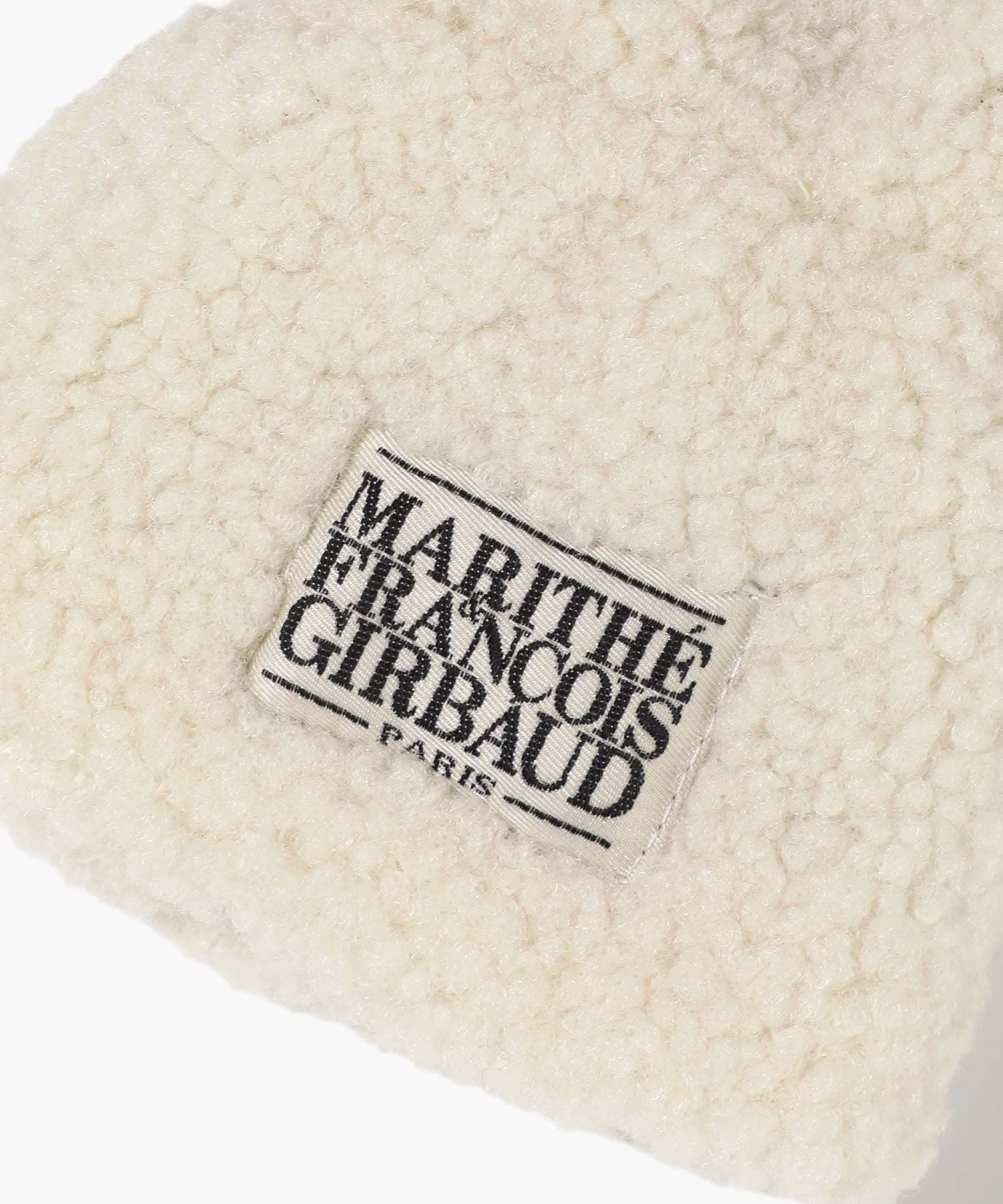 CLASSIC LOGO FUR MITTENS