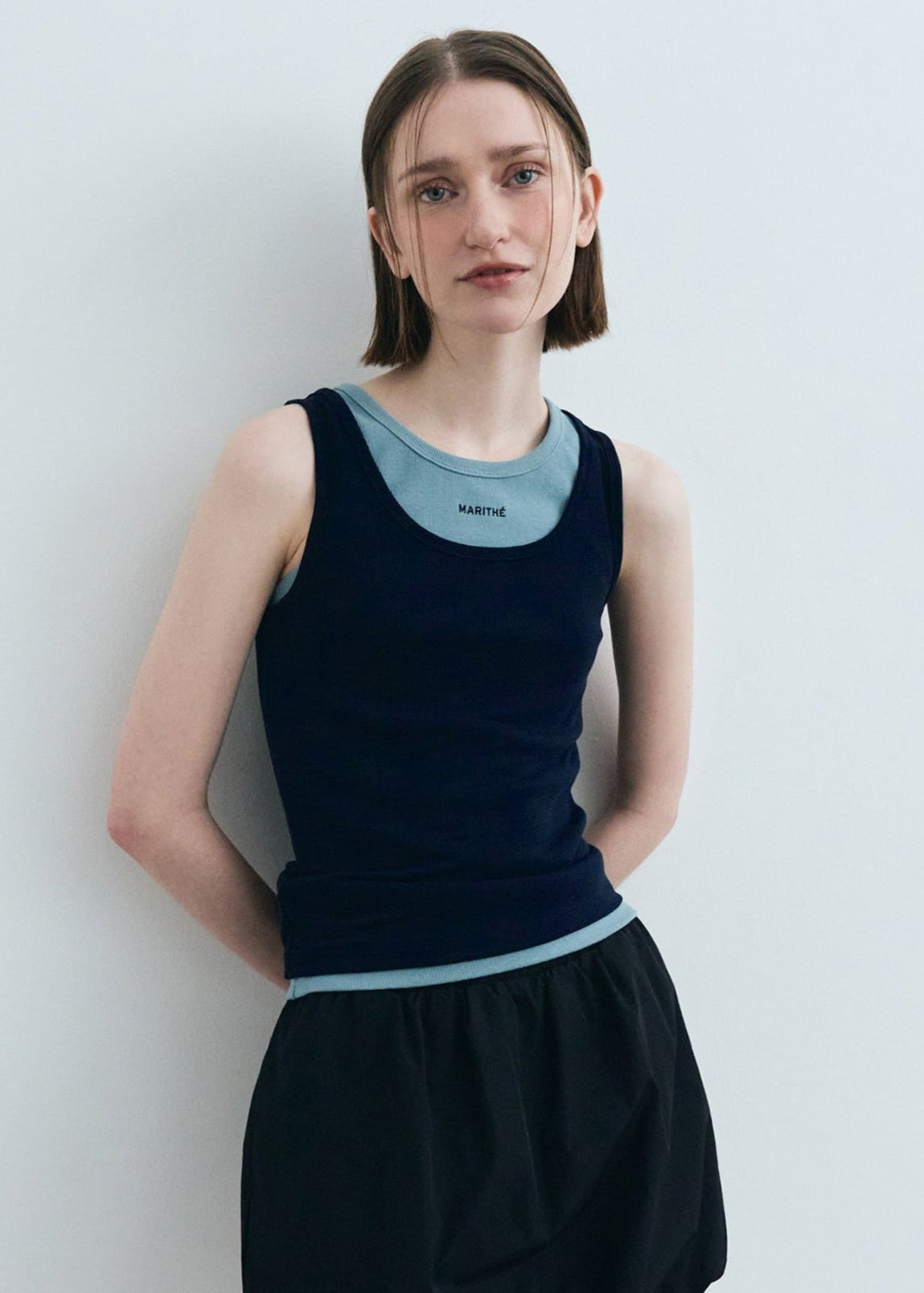 W LAYERED SLEEVELESS