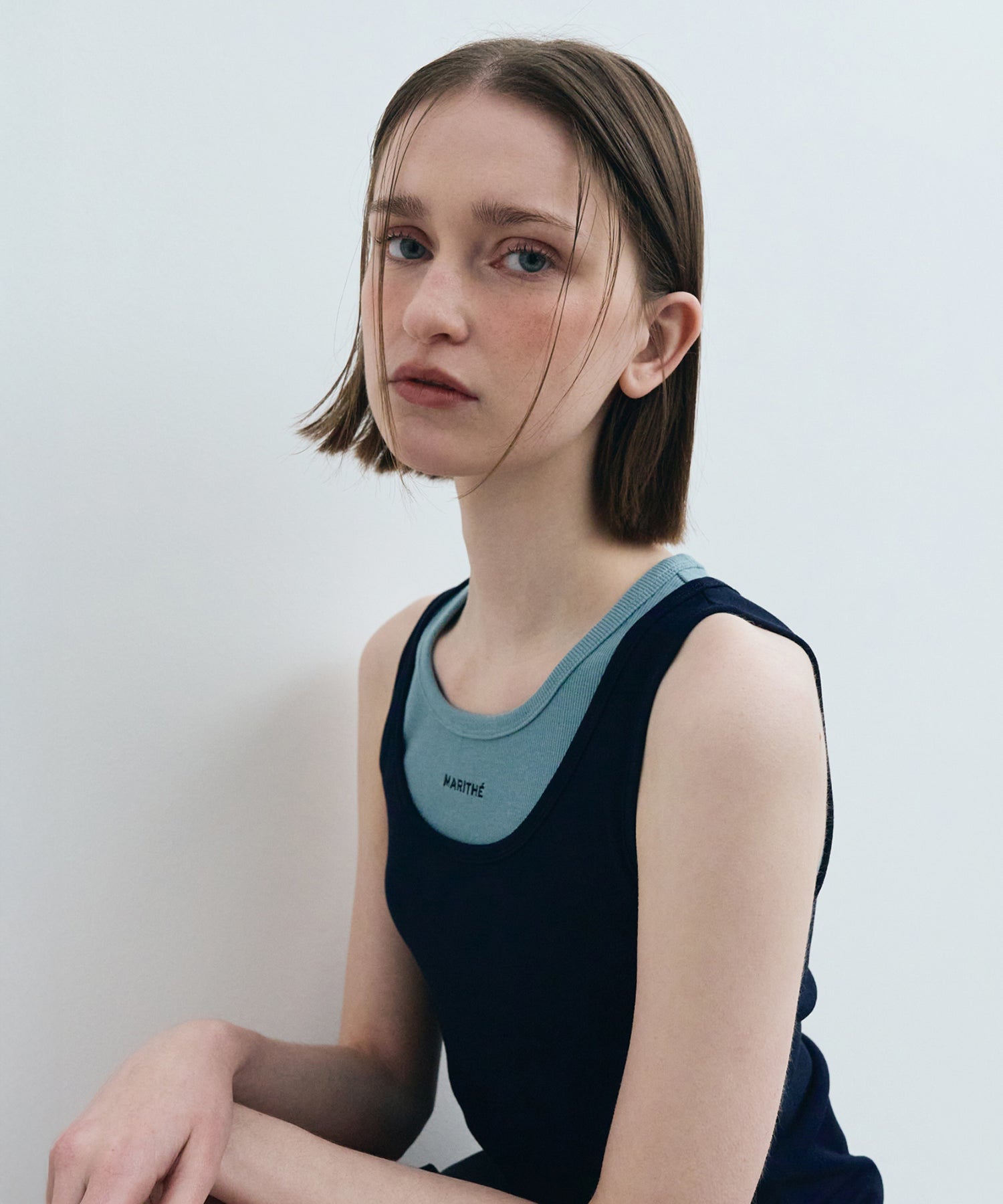 W LAYERED SLEEVELESS