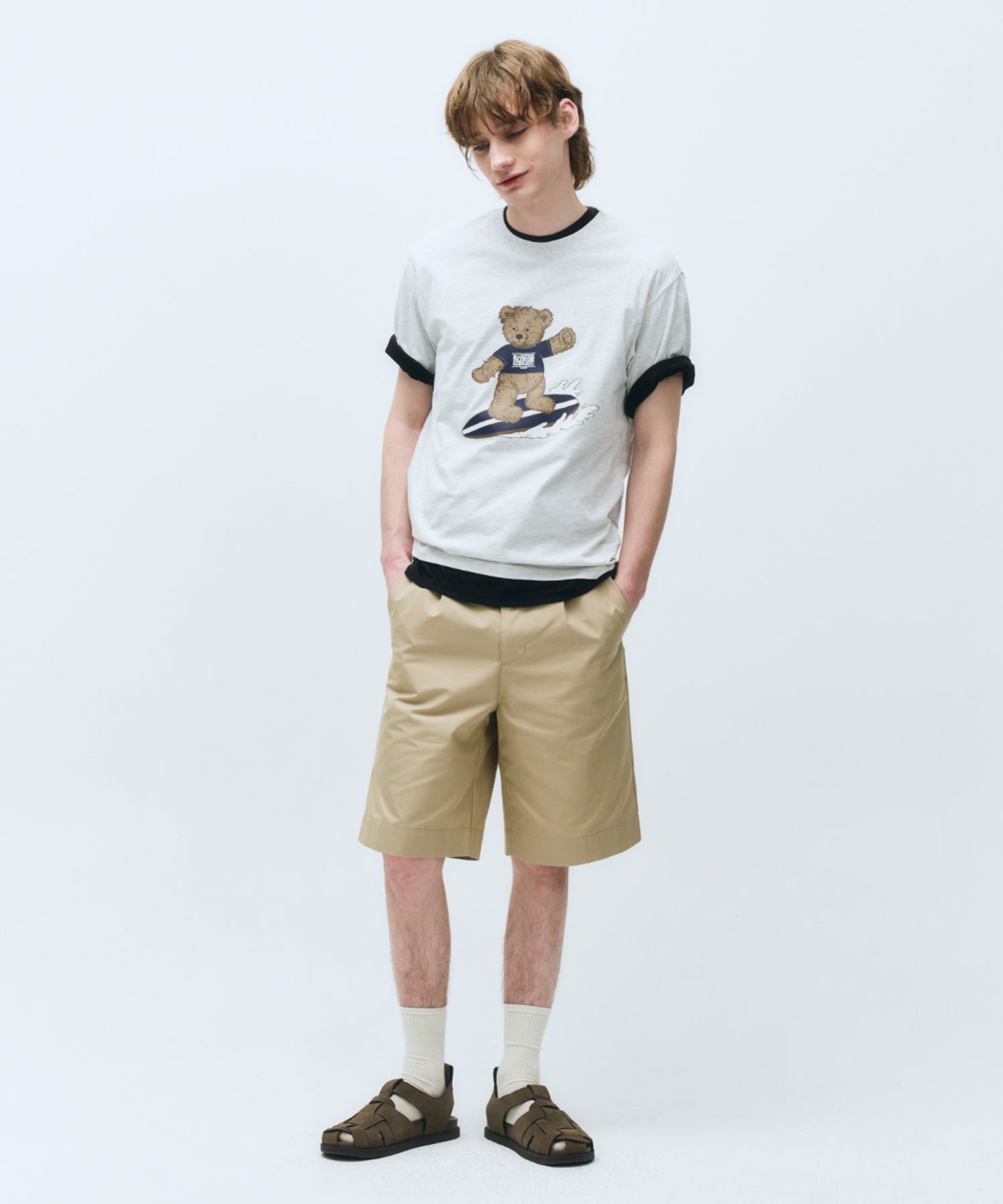 SURFING DOODLE BEAR TEE
