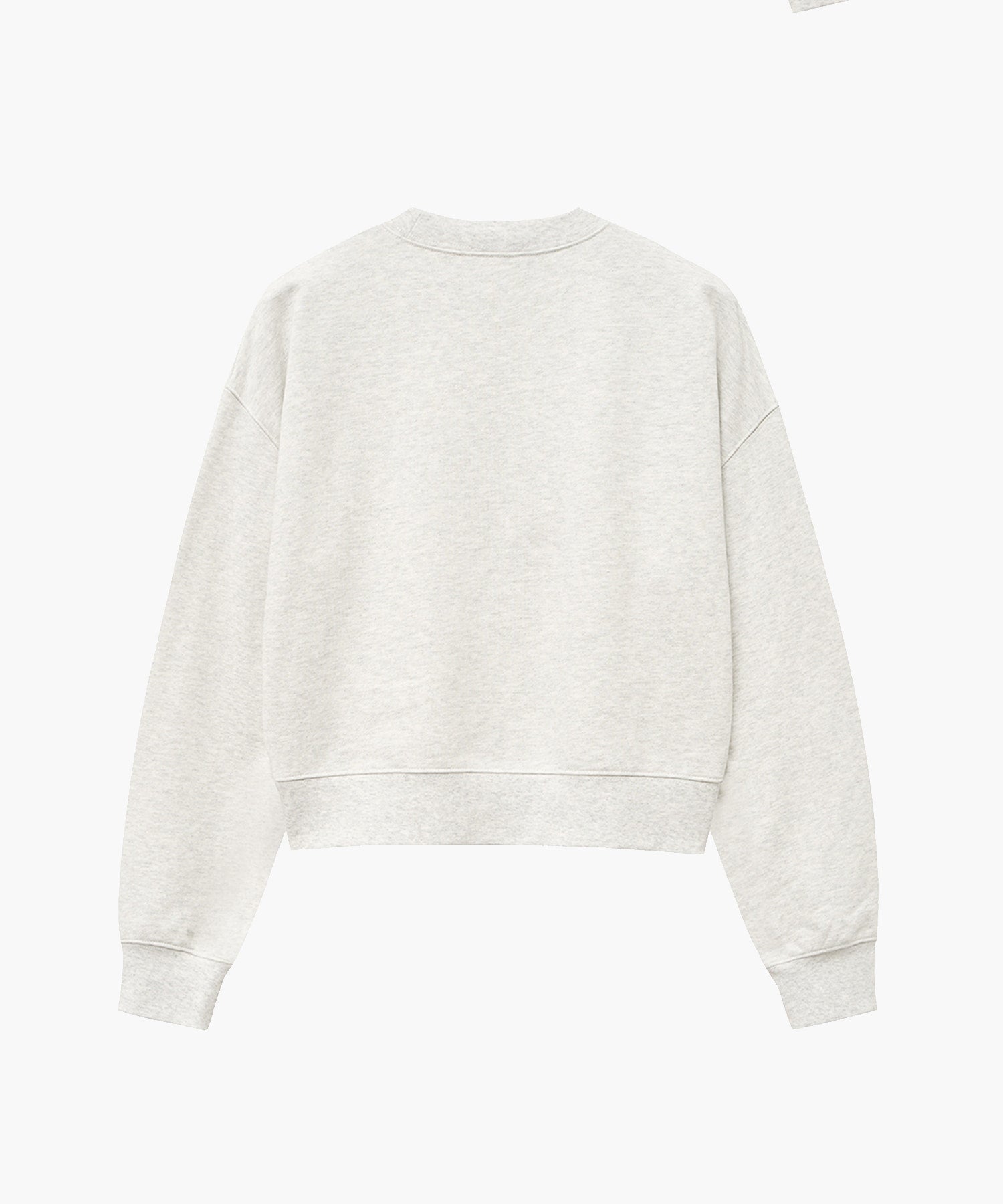 W CLASSIC LOGO CROP SWEATSHIRT