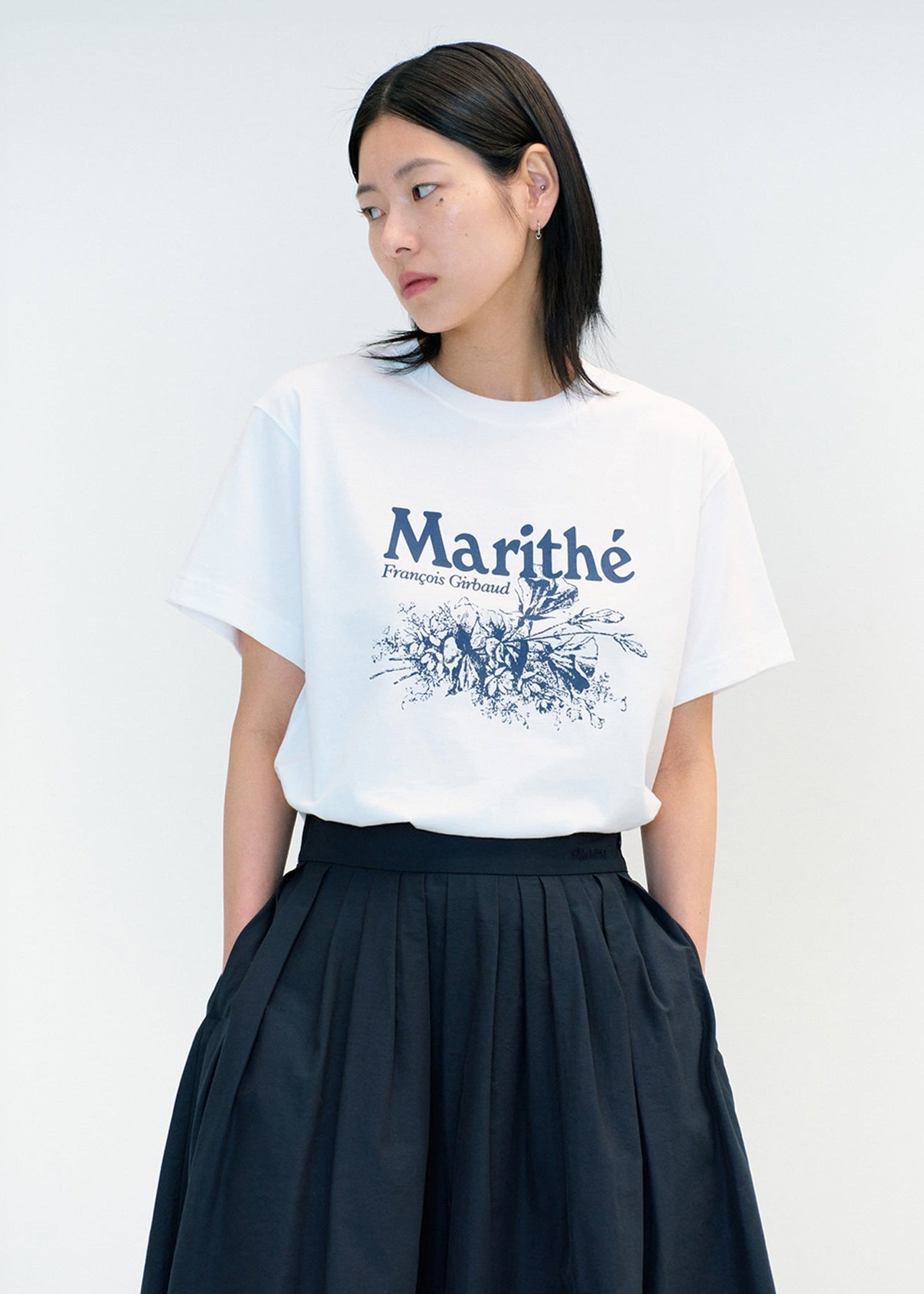 MARITHÉ FRANÇOIS GIRBAUD 長袖Tシャツ Sサイズ MARITHE + FRANCOIS GIRBAUD（マリテフランソワジルボー） tシャツ