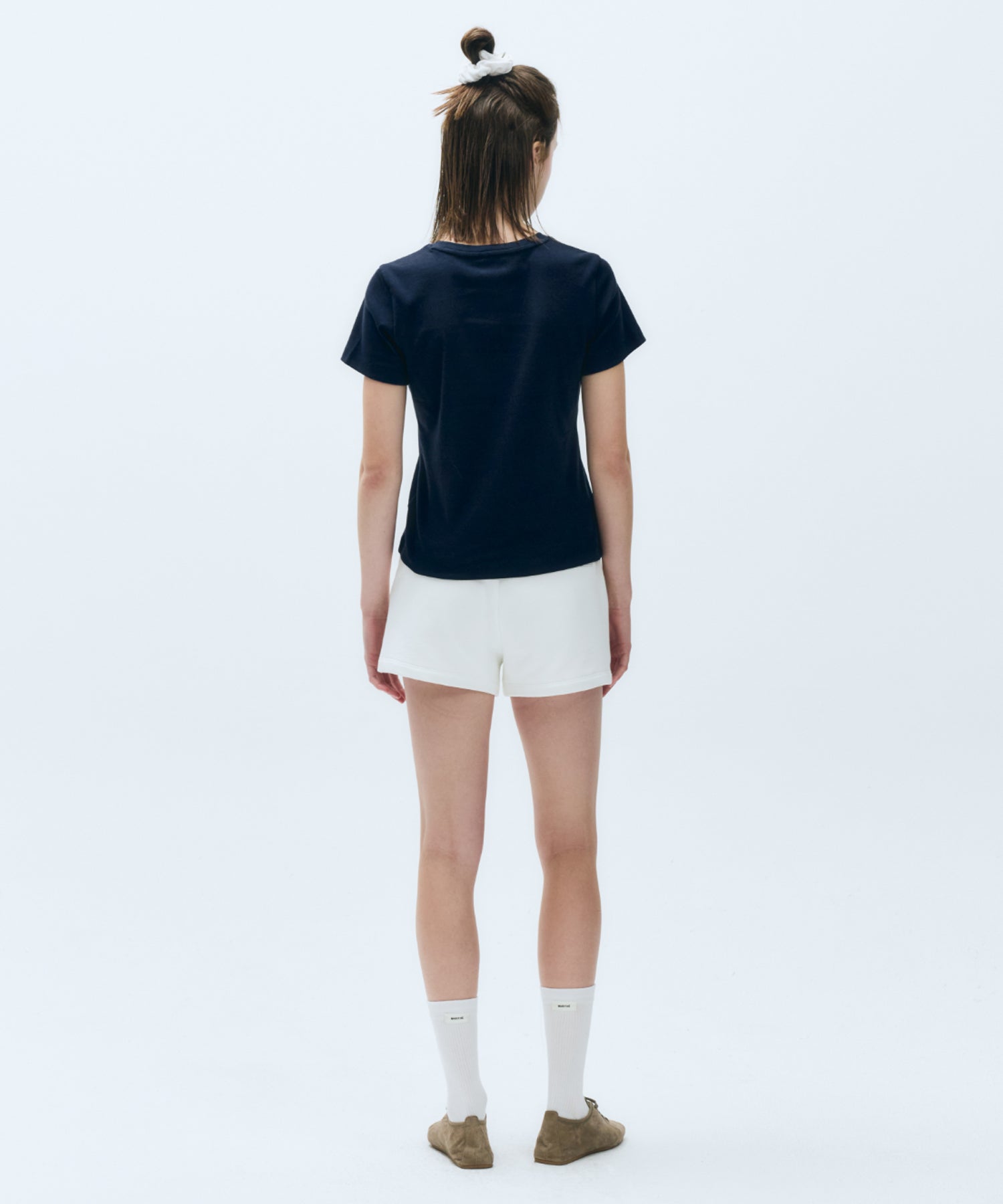 W BASIC SWEAT SHORTS