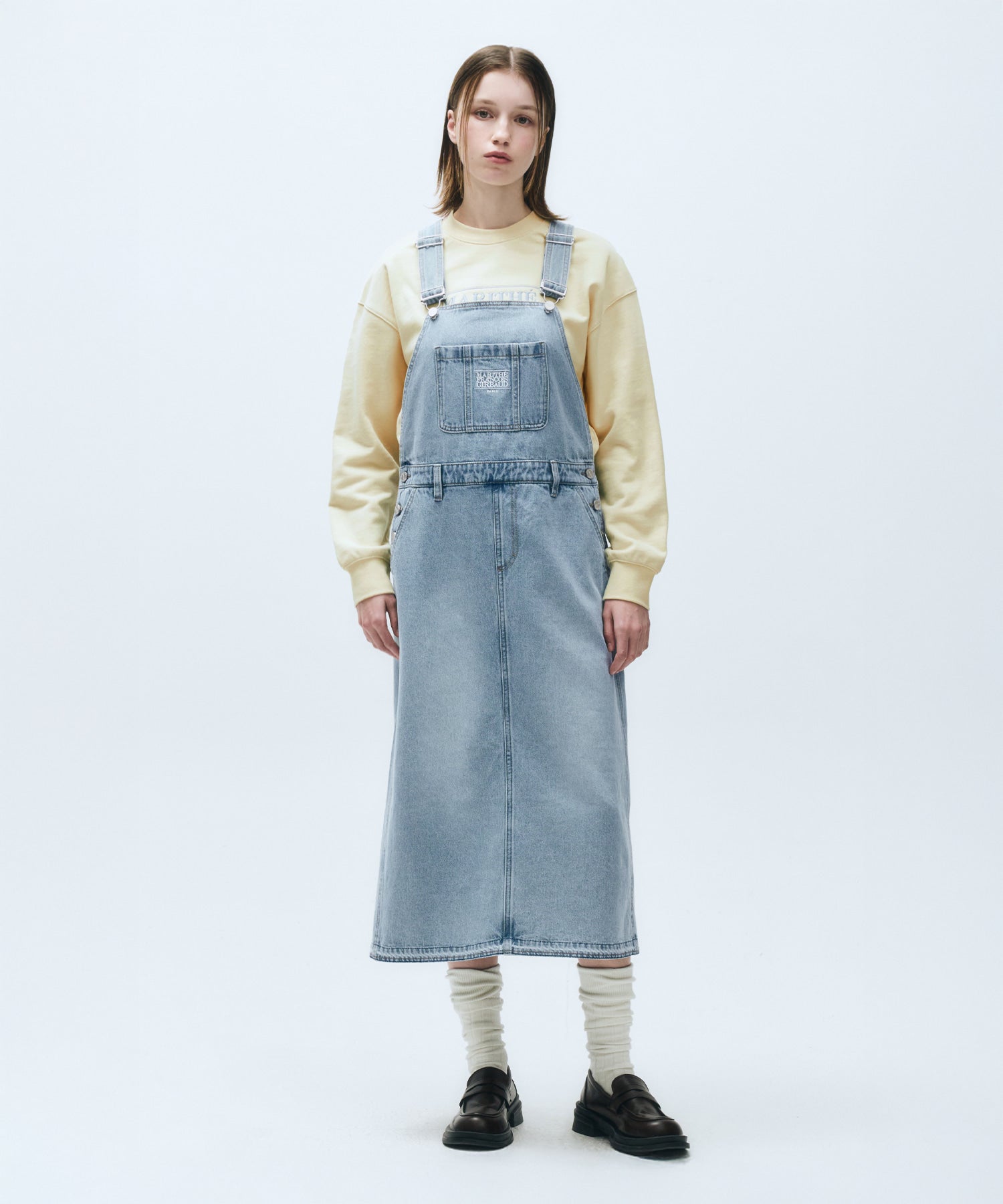 W CLASSIC LOGO CROP SWEATSHIRT