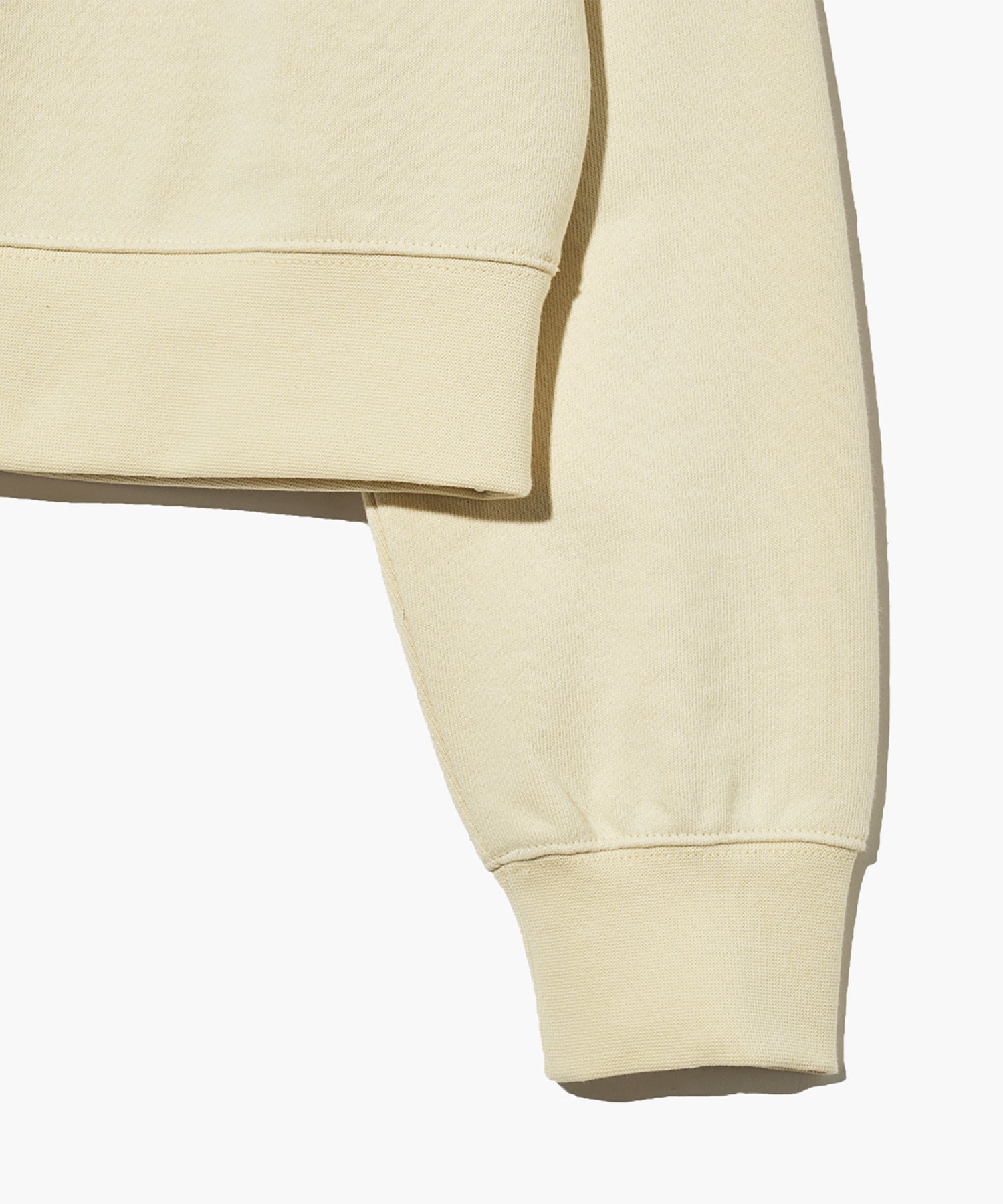 W CLASSIC LOGO CROP SWEATSHIRT