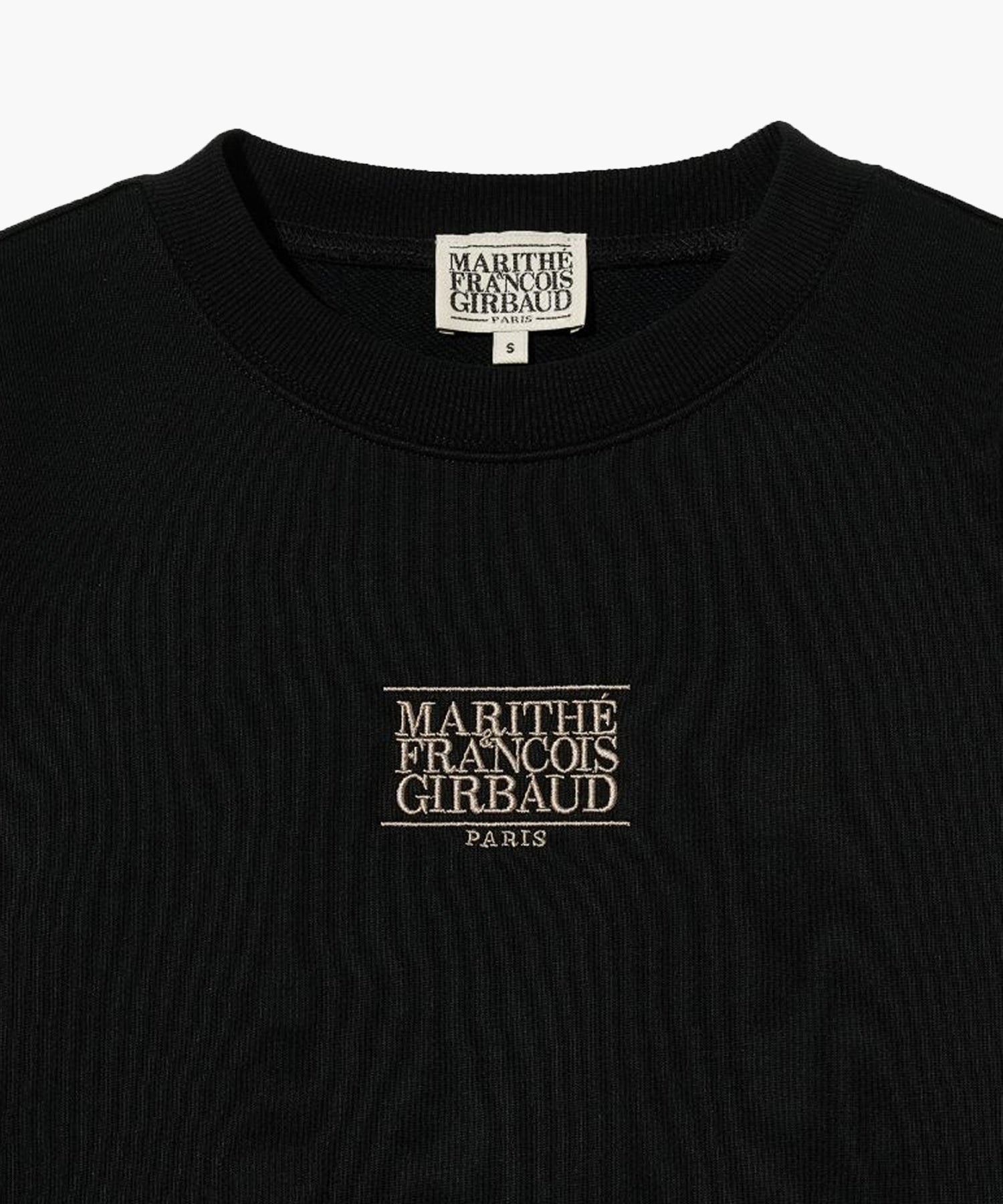W SMALL CLASSIC LOGO CROP SWEATSHIRT