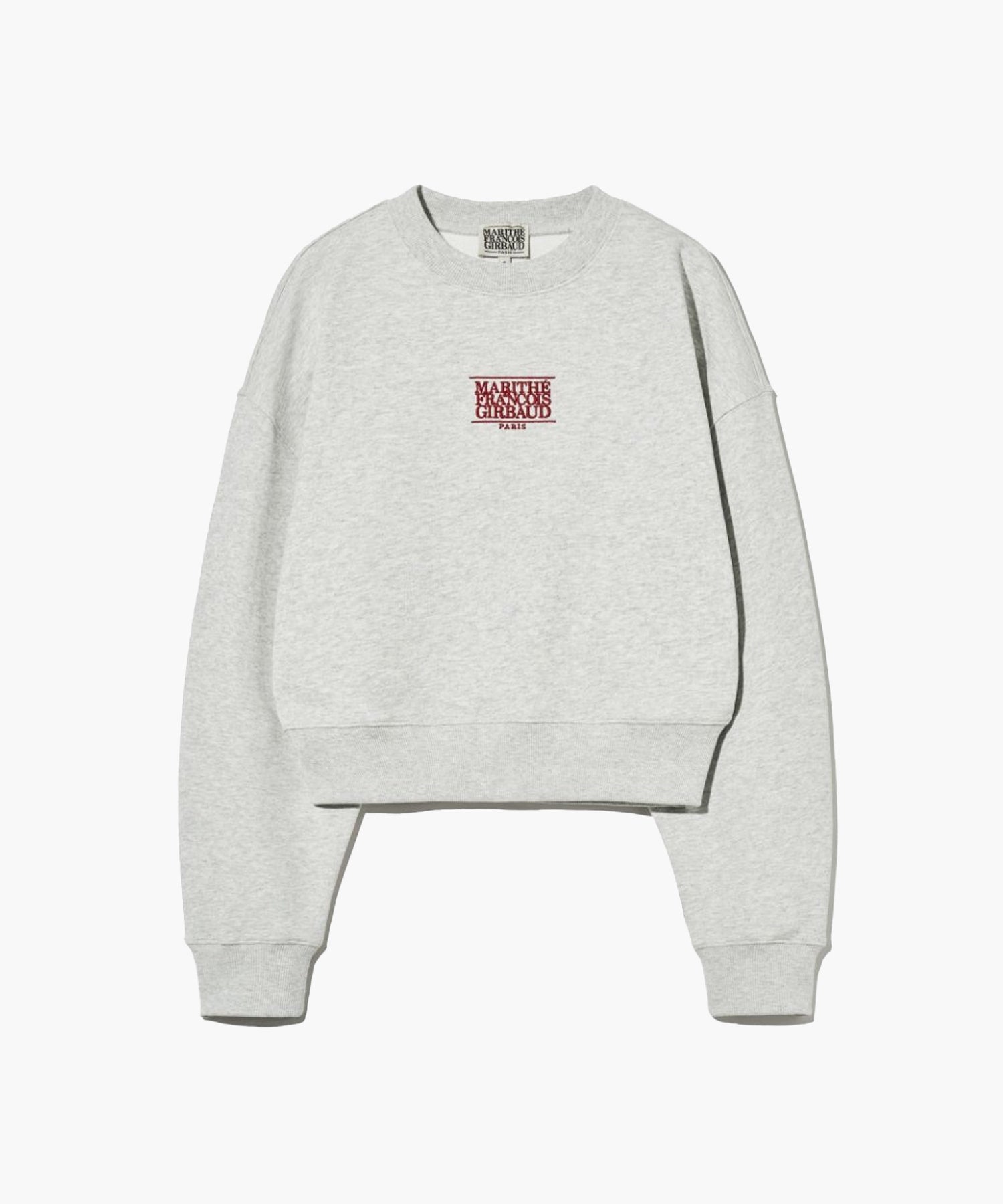W SMALL CLASSIC LOGO CROP SWEATSHIRT