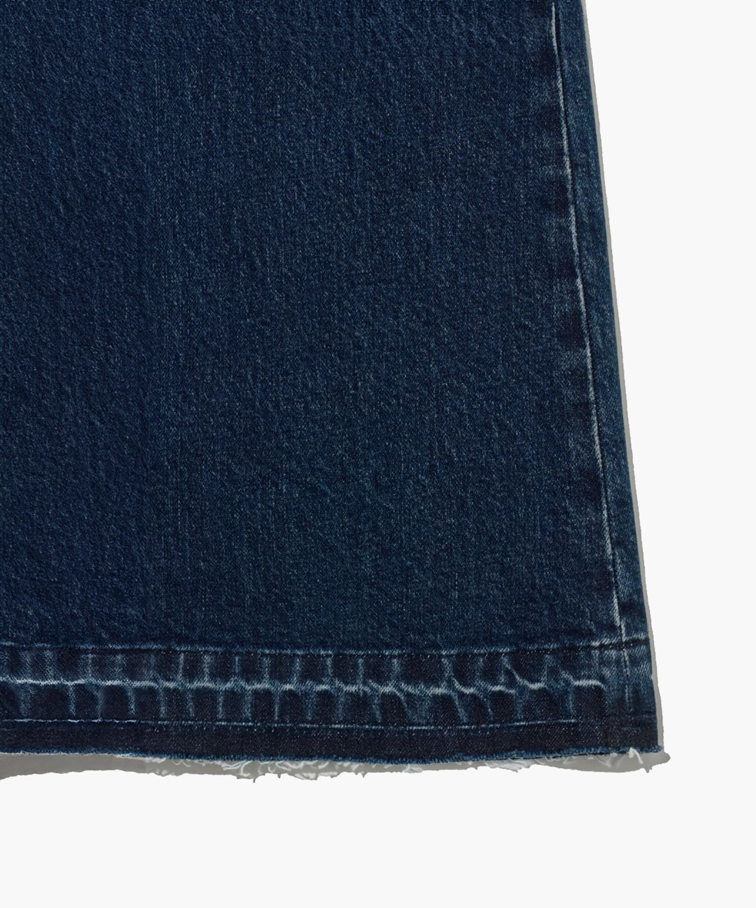 W MID-WAIST FLARED DENIM PANTS