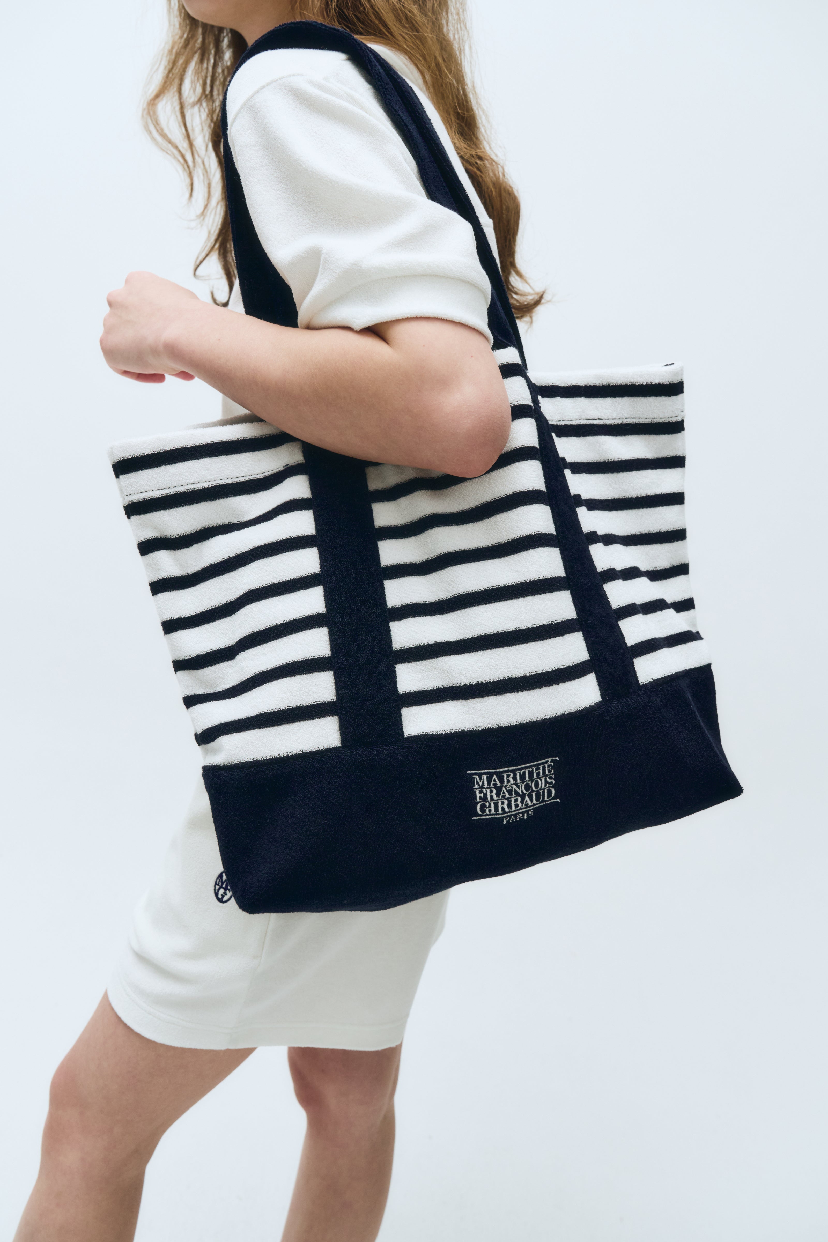 CLASSIC LOGO TERRY SHOPPER BAG