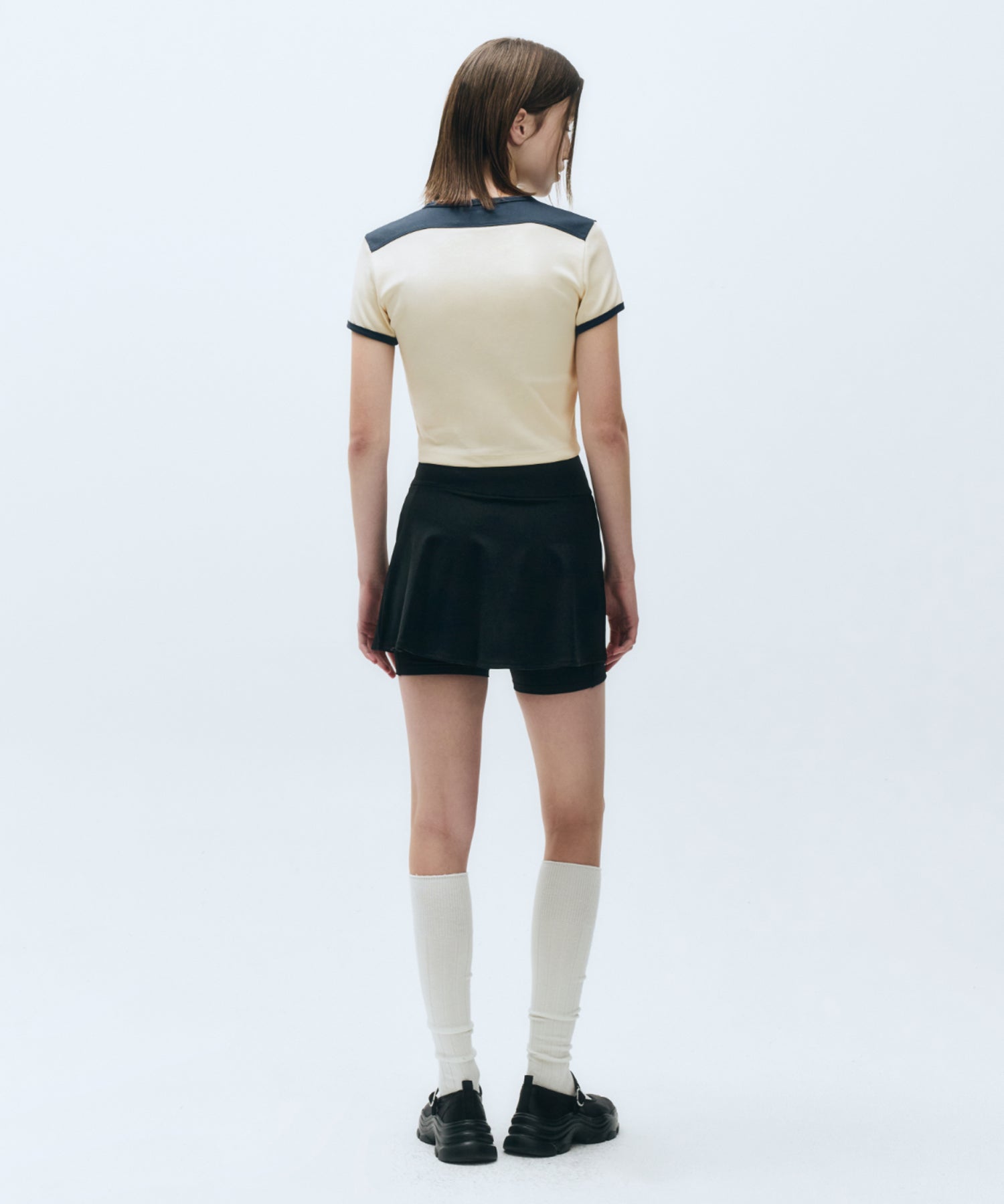MOUVEMENT W CLASSIC LOGO WRAP SKIRTS SHORTS