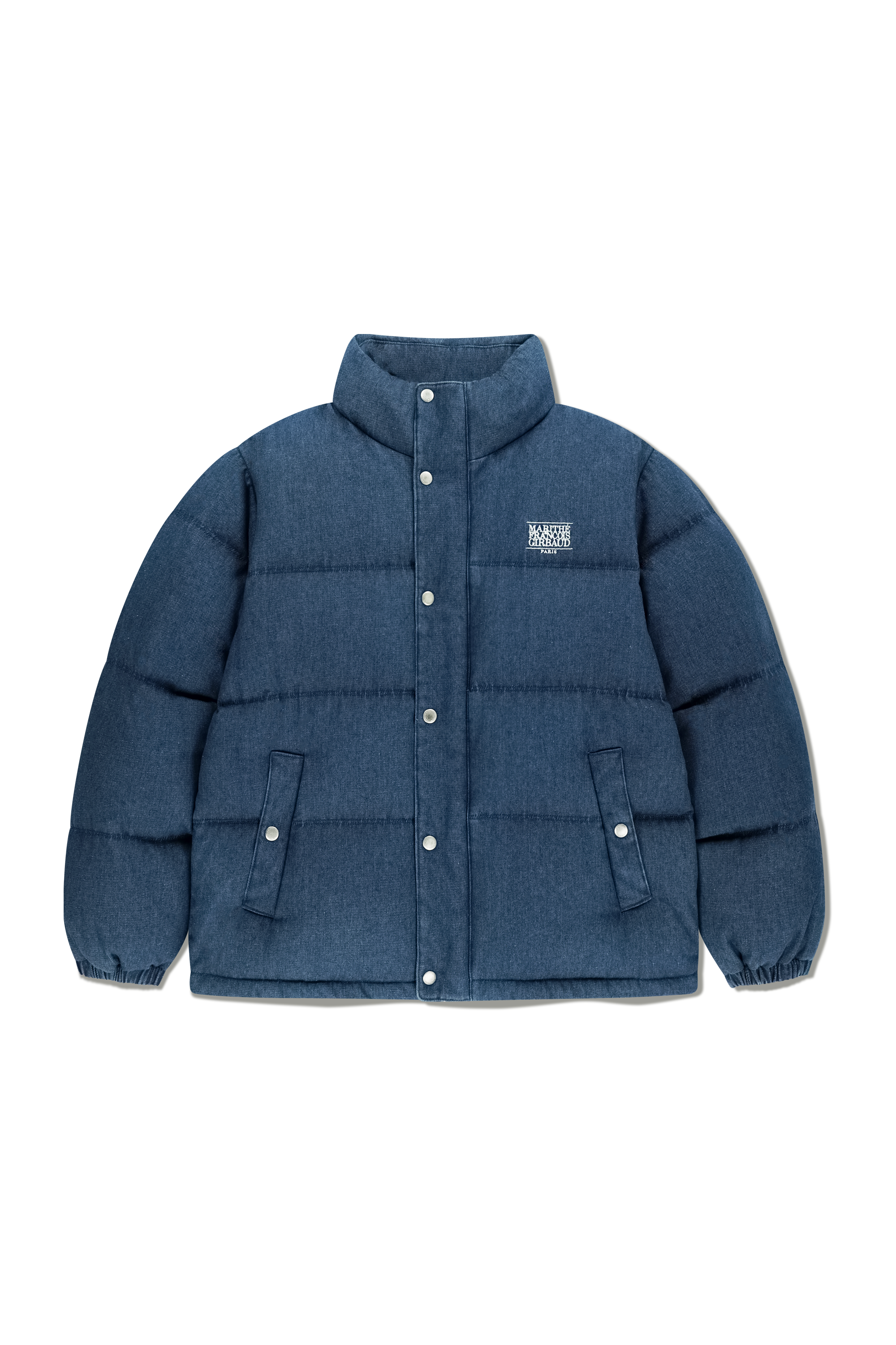 CLASSIC LOGO DENIM DOWN JACKET