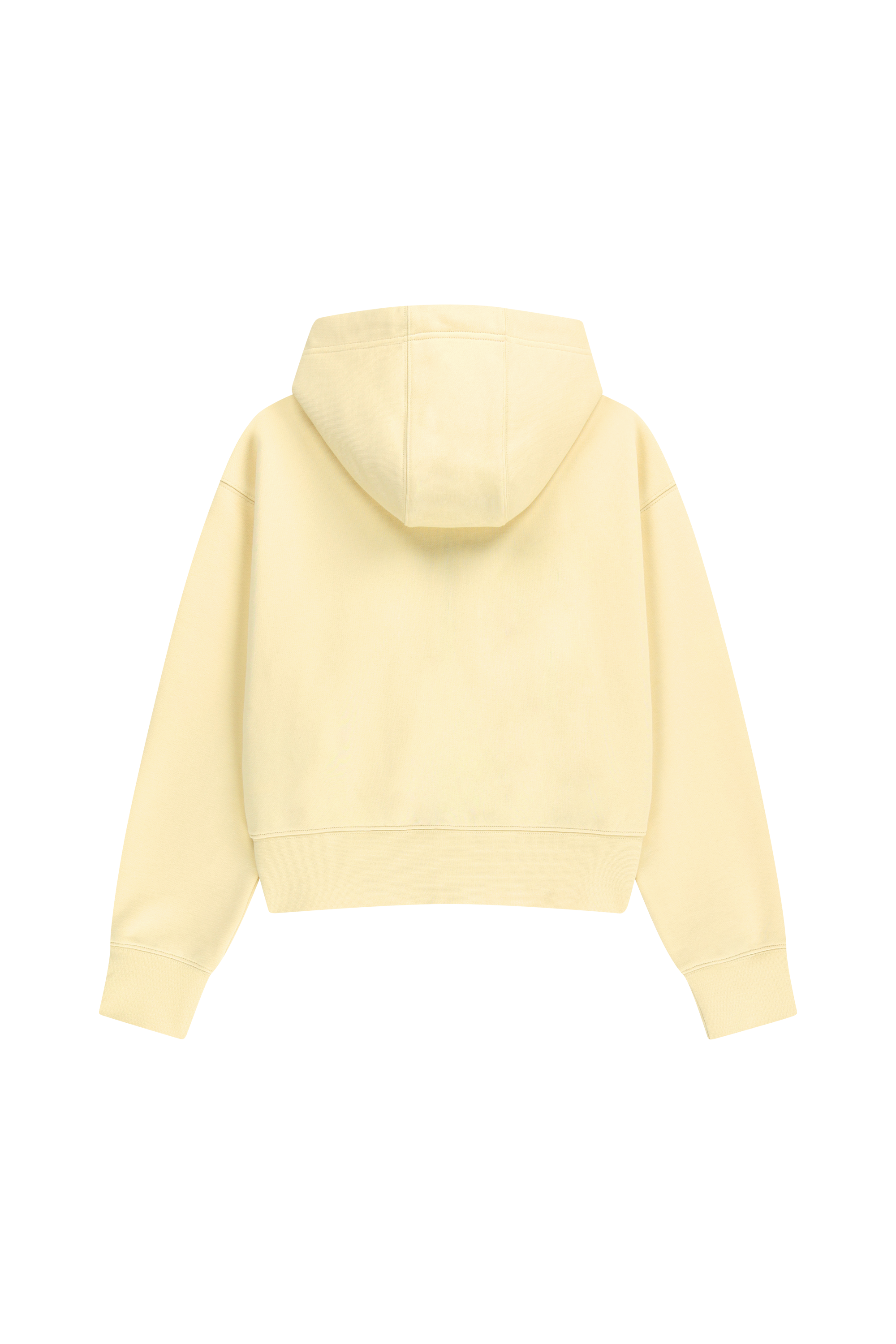 W CLASSIC LOGO CROP HOODIE ZIPUP