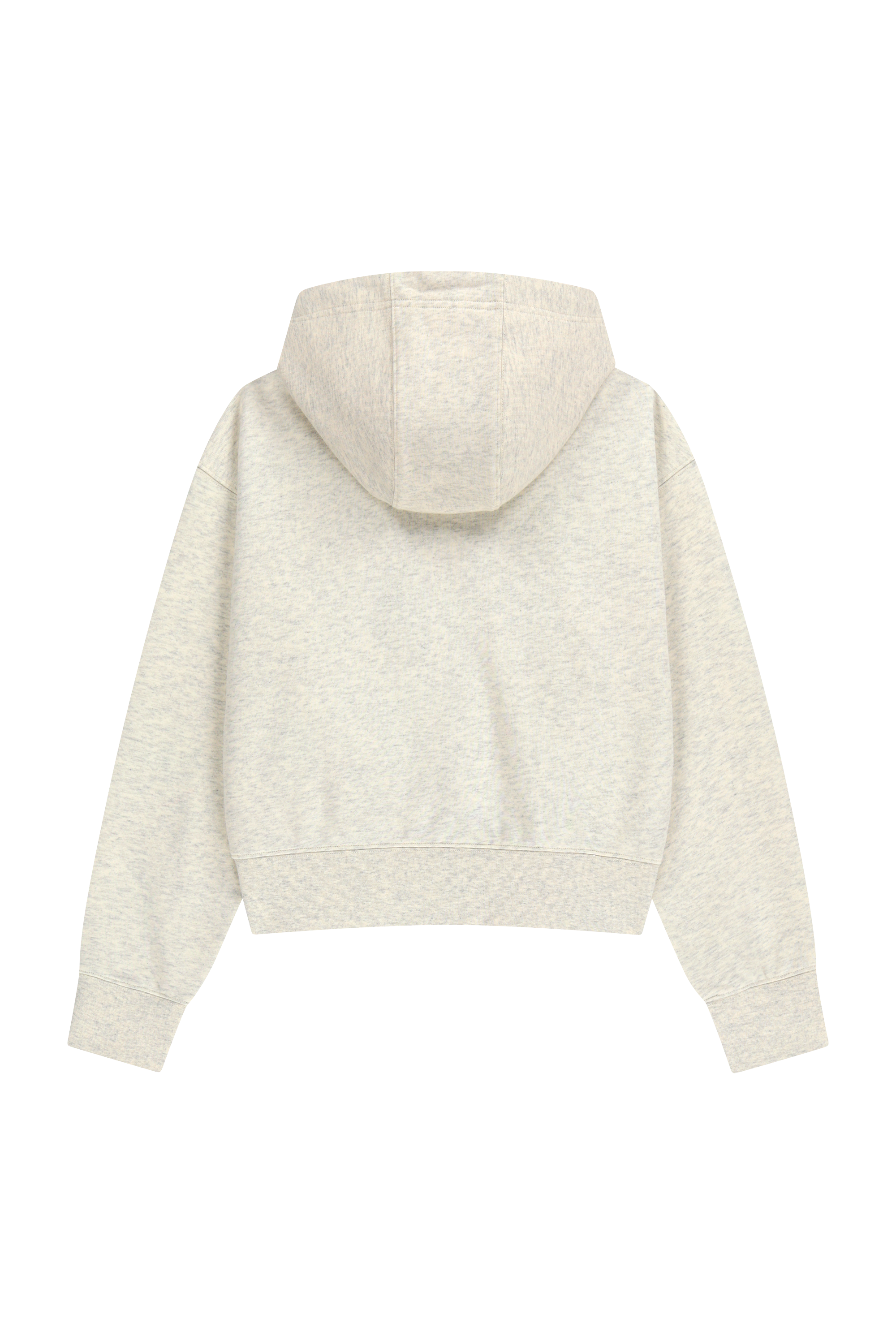 W CLASSIC LOGO CROP HOODIE ZIPUP