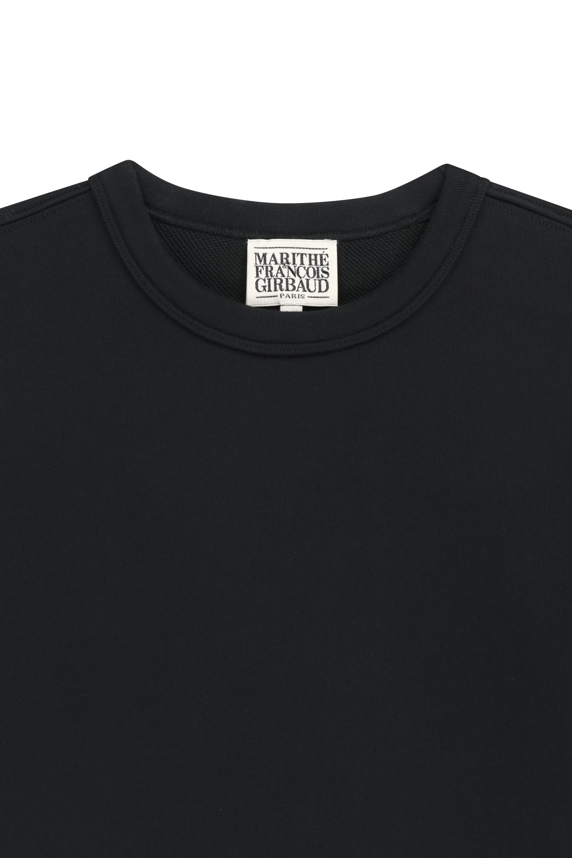 W BASIC CROP SWEATSHIRT