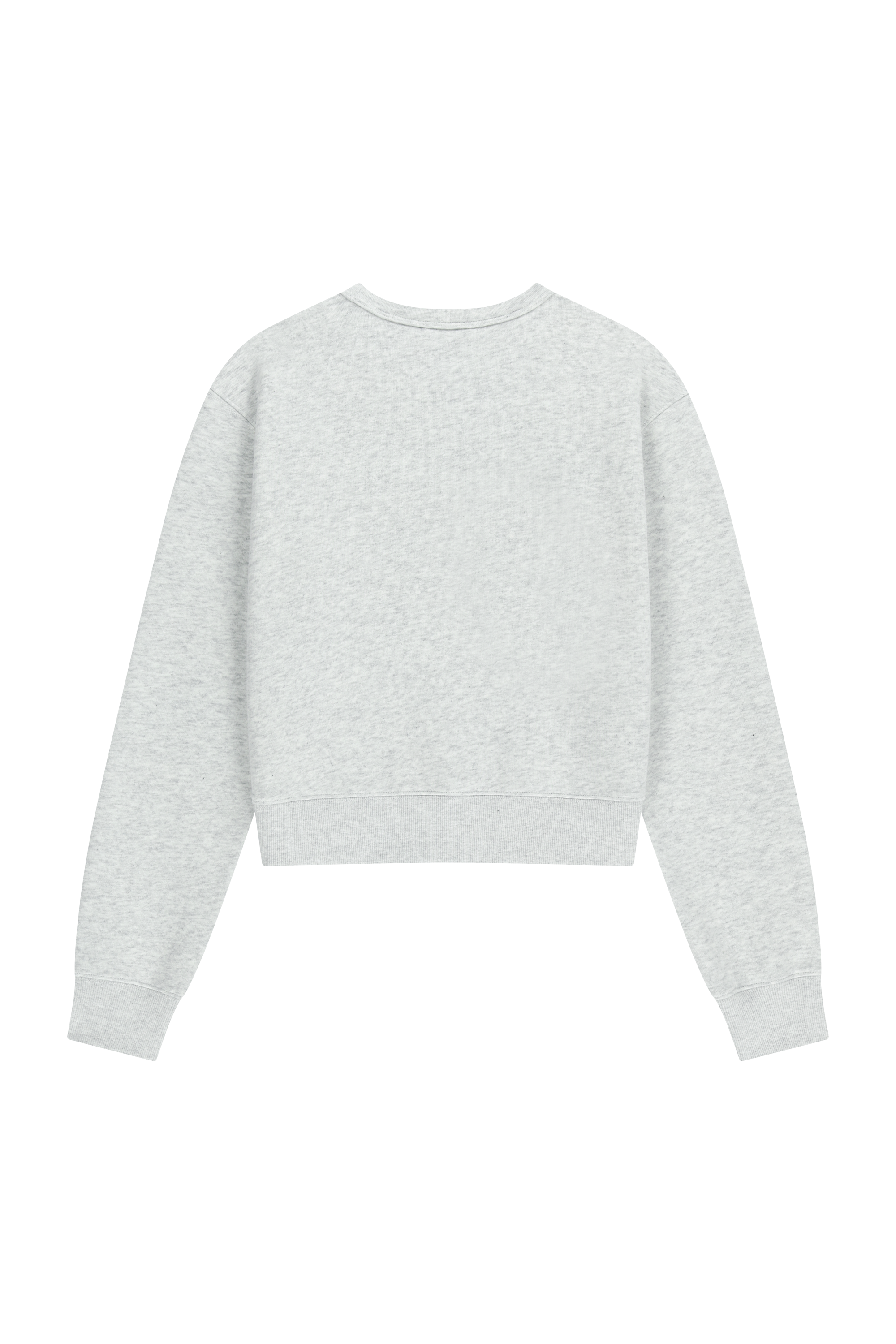 W BASIC CROP SWEATSHIRT