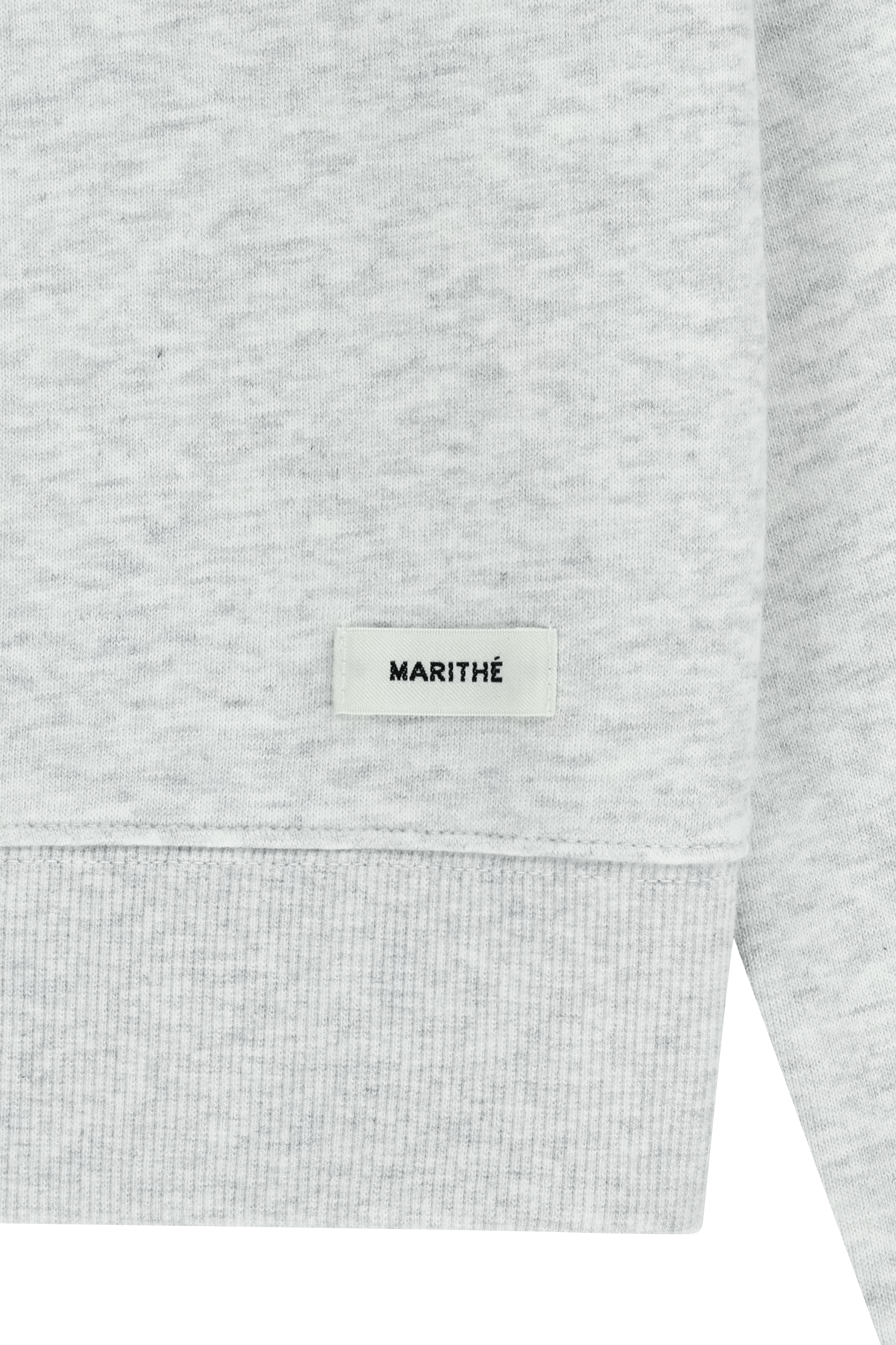 W BASIC CROP SWEATSHIRT