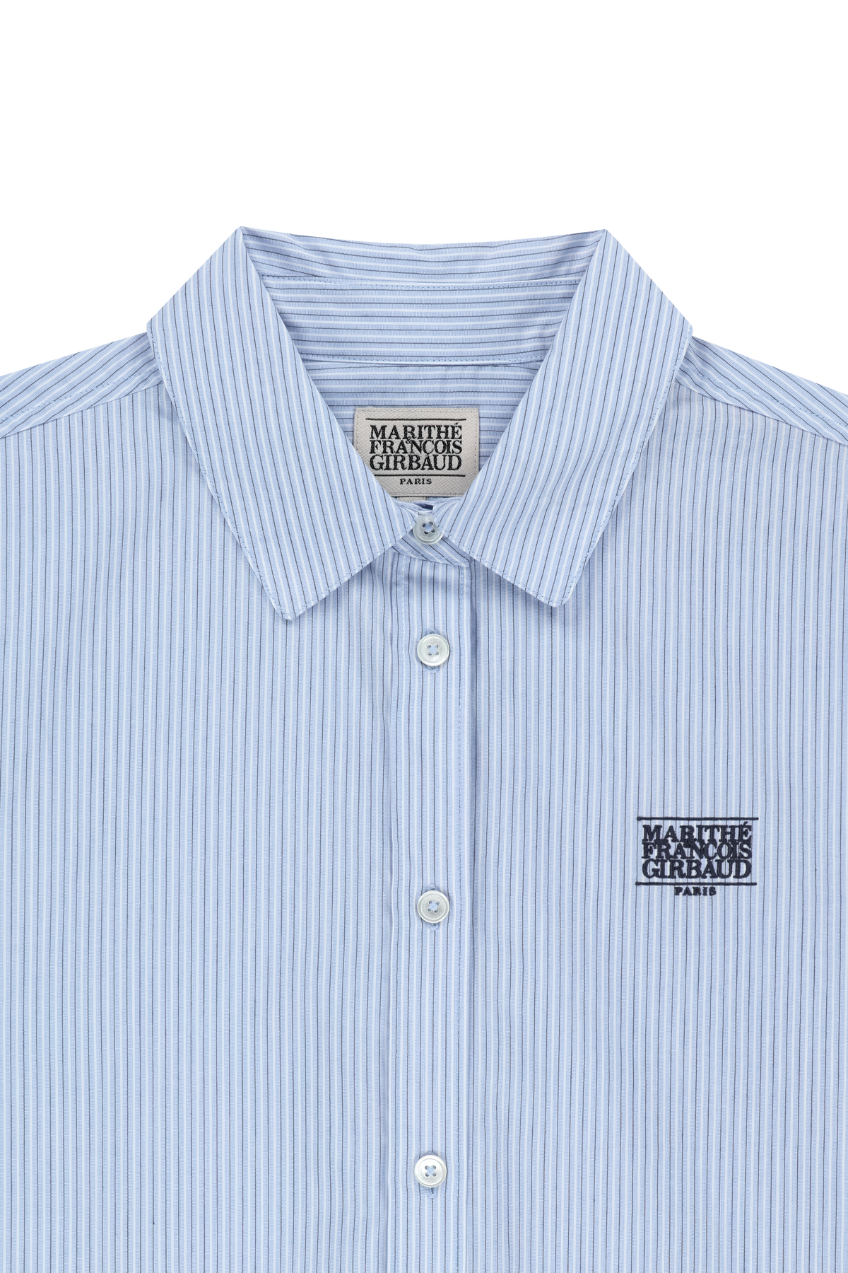 W MICRO CLASSIC LOGO COTTON SHIRT