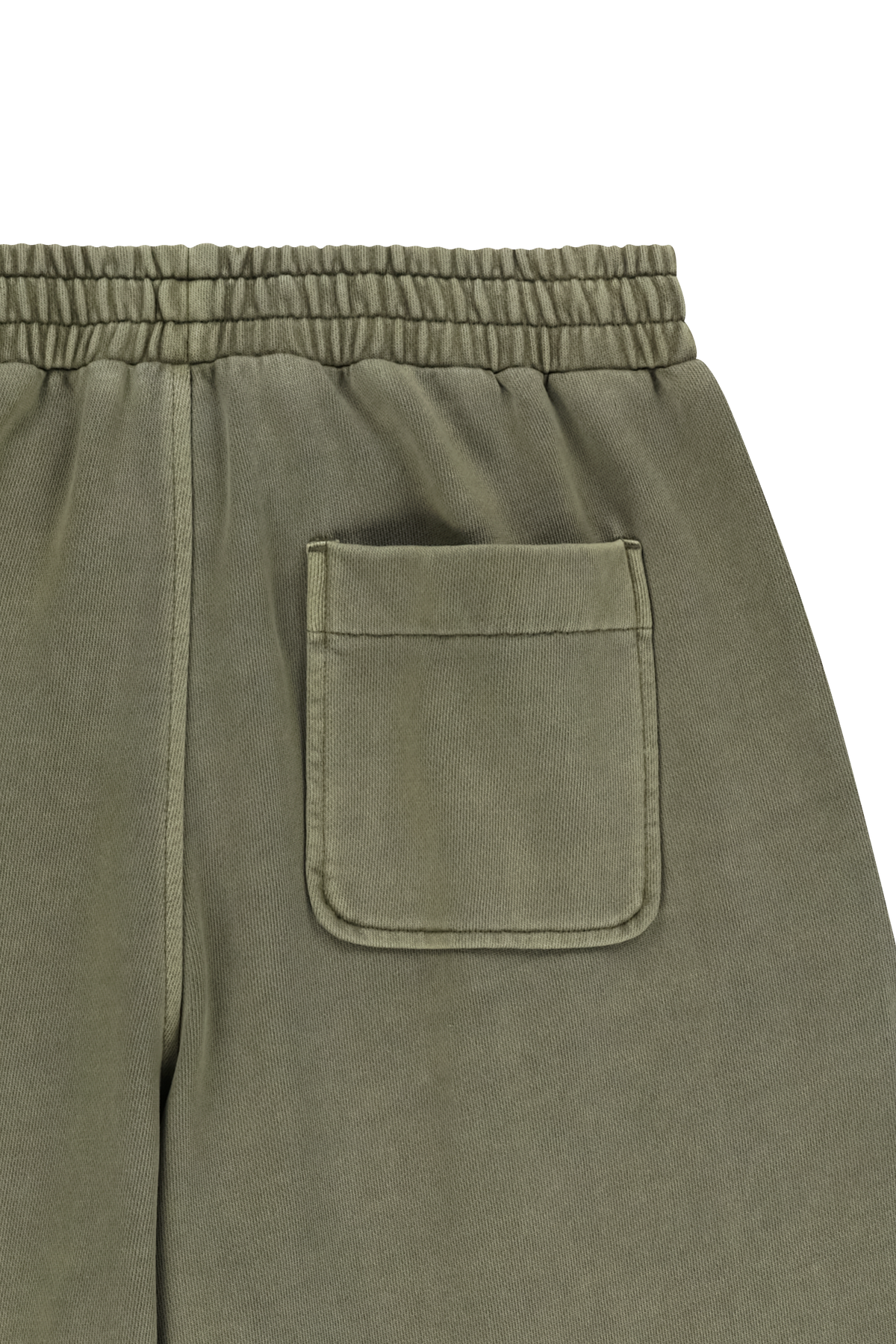 CRACK CLASSIC LOGO DYEING ONE TUCK WIDE SWEAT PANTS