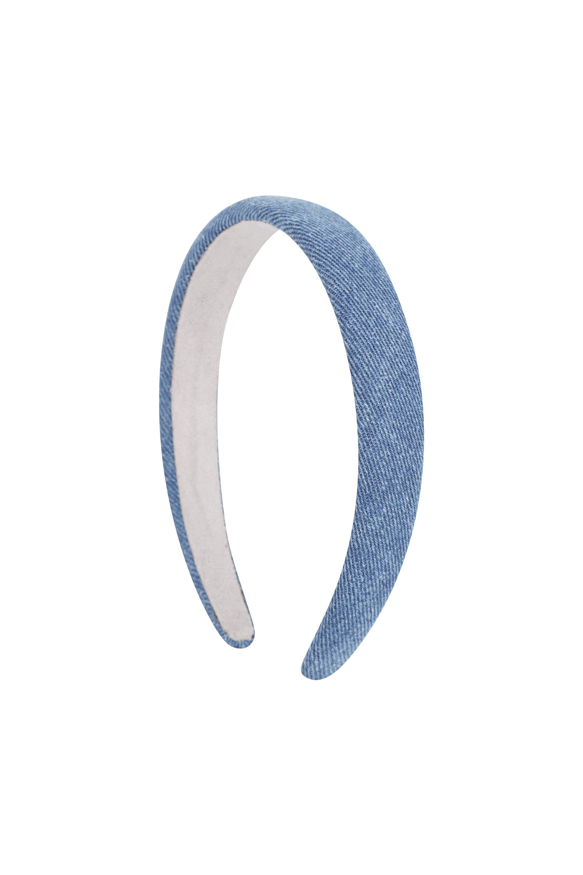 REGULAR LOGO SLIM DENIM HAIRBAND