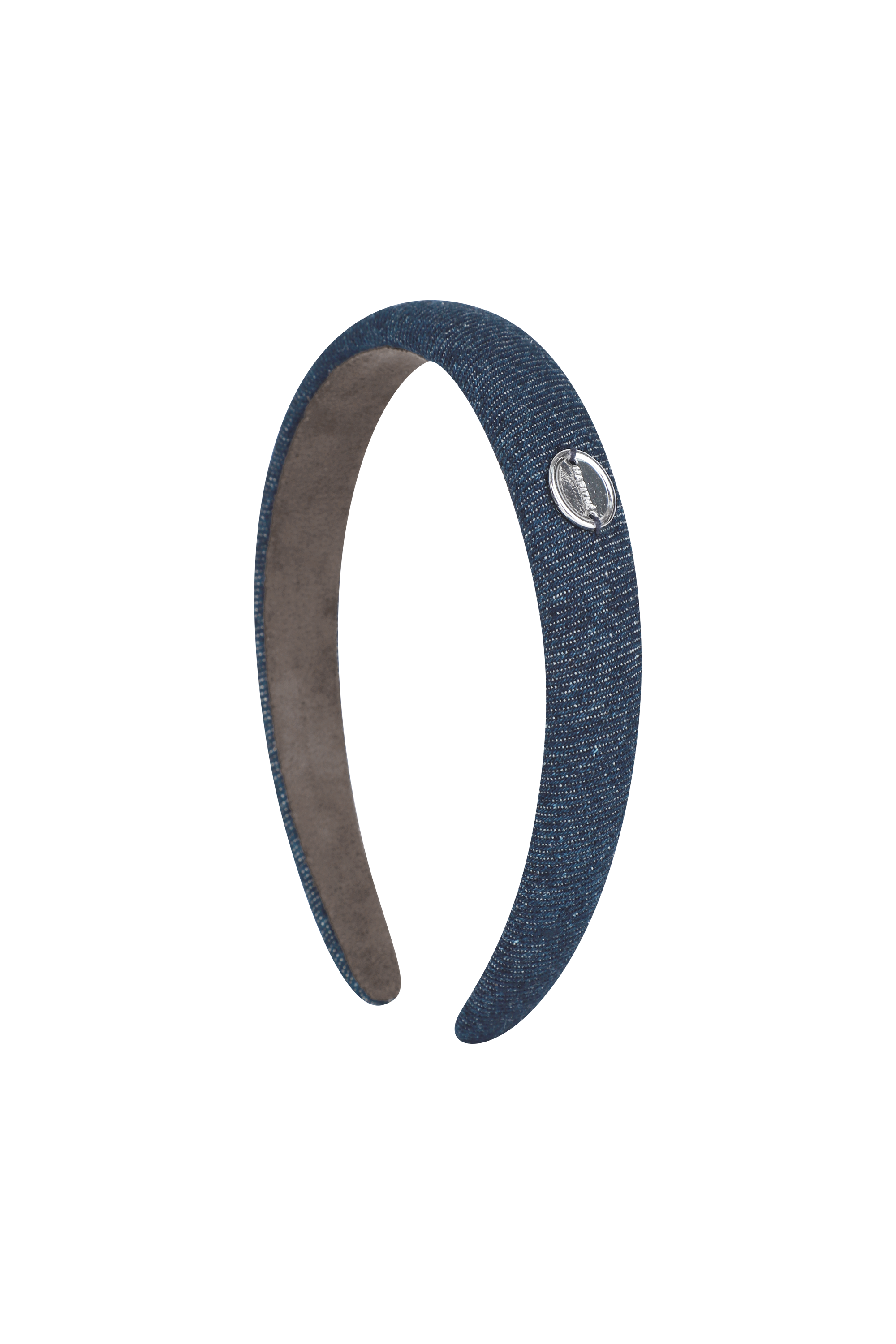REGULAR LOGO SLIM DENIM HAIRBAND
