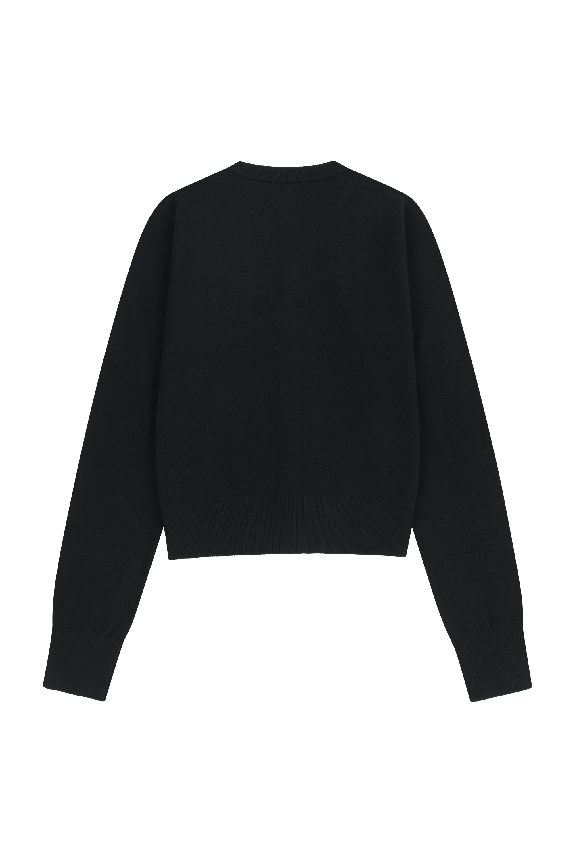 W BASIC KNIT CARDIGAN SETUP