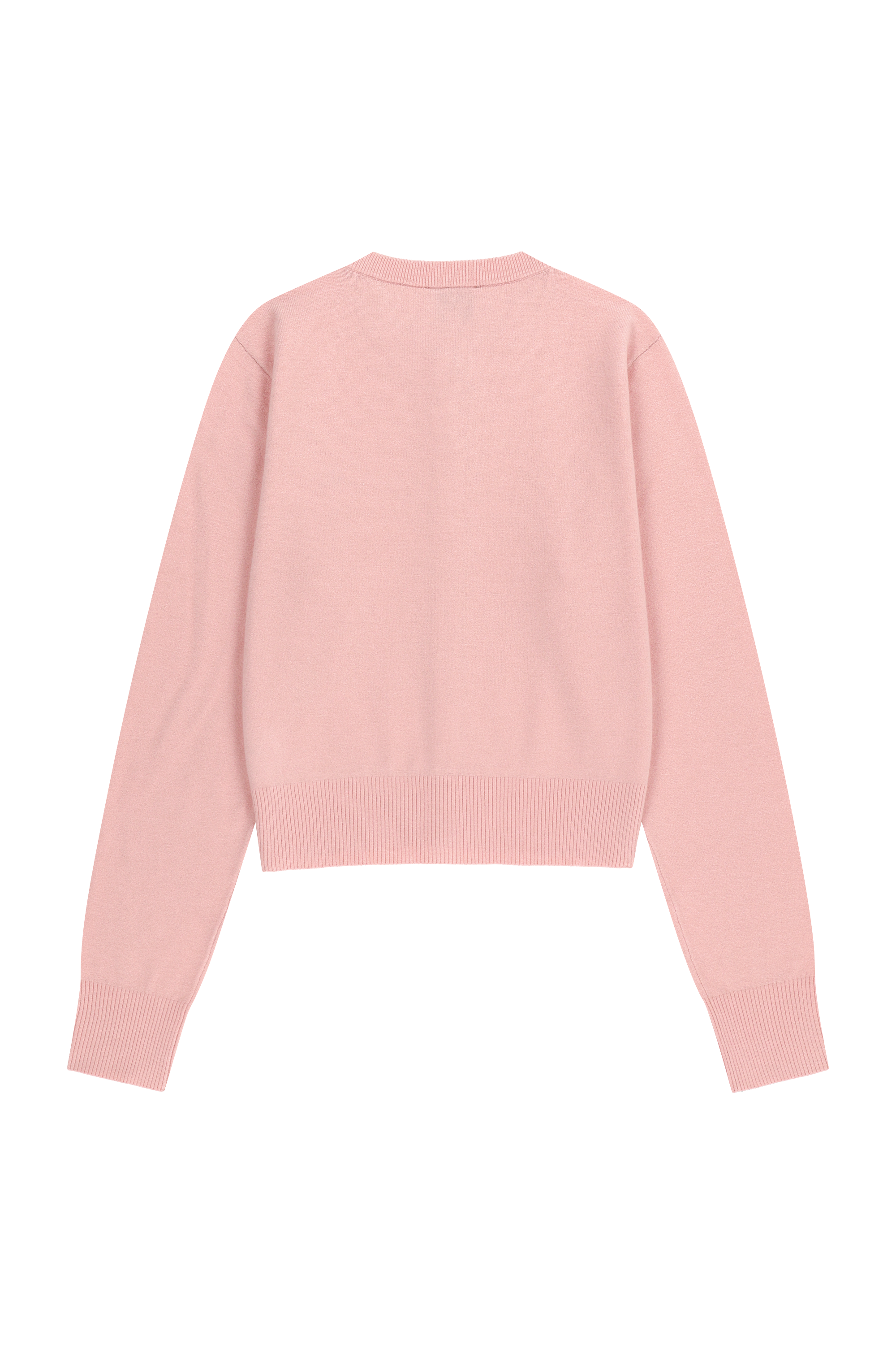 W BASIC KNIT CARDIGAN SETUP