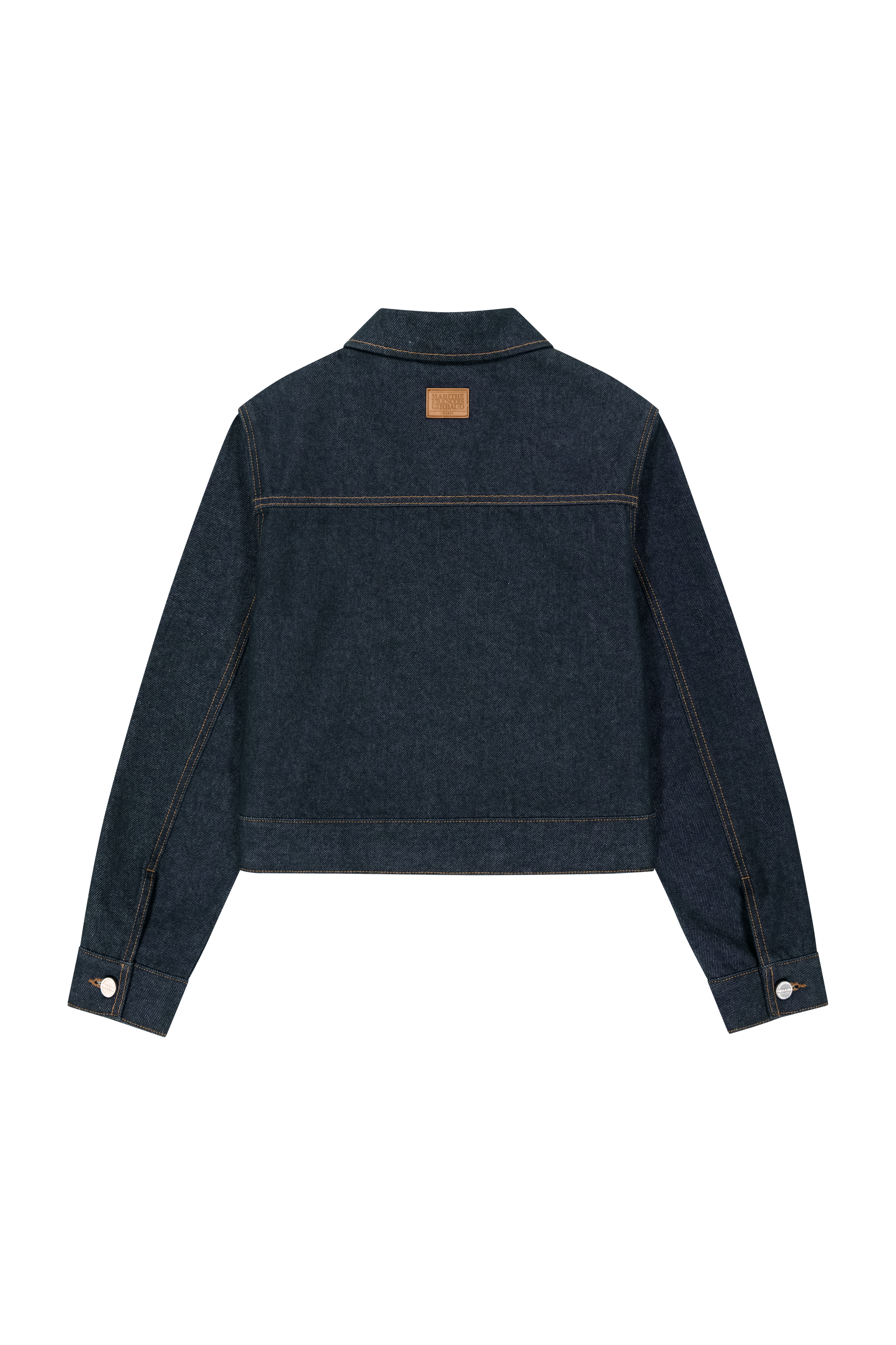 W CROP DENIM BLOUSON JACKET