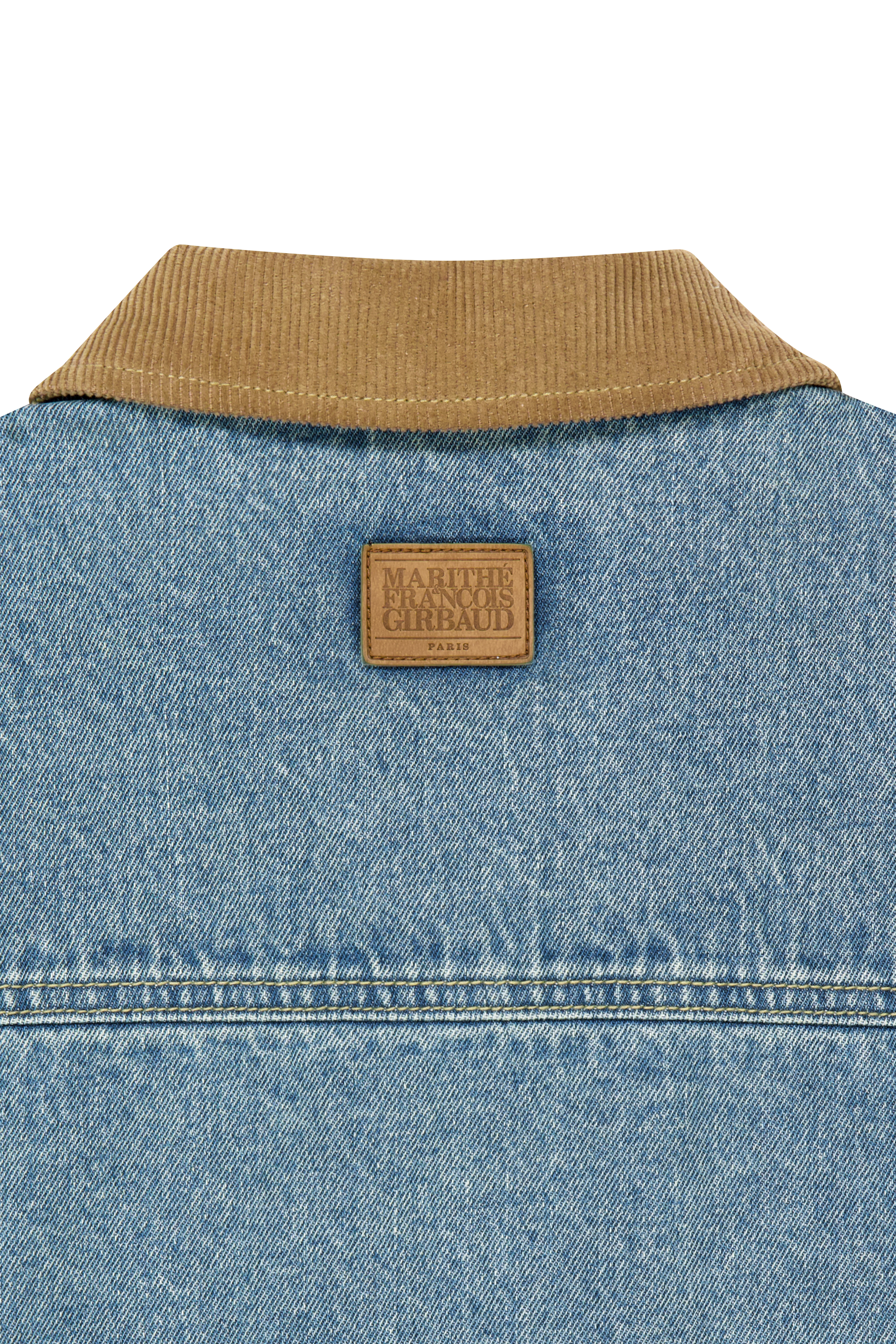 W CROP DENIM BLOUSON JACKET
