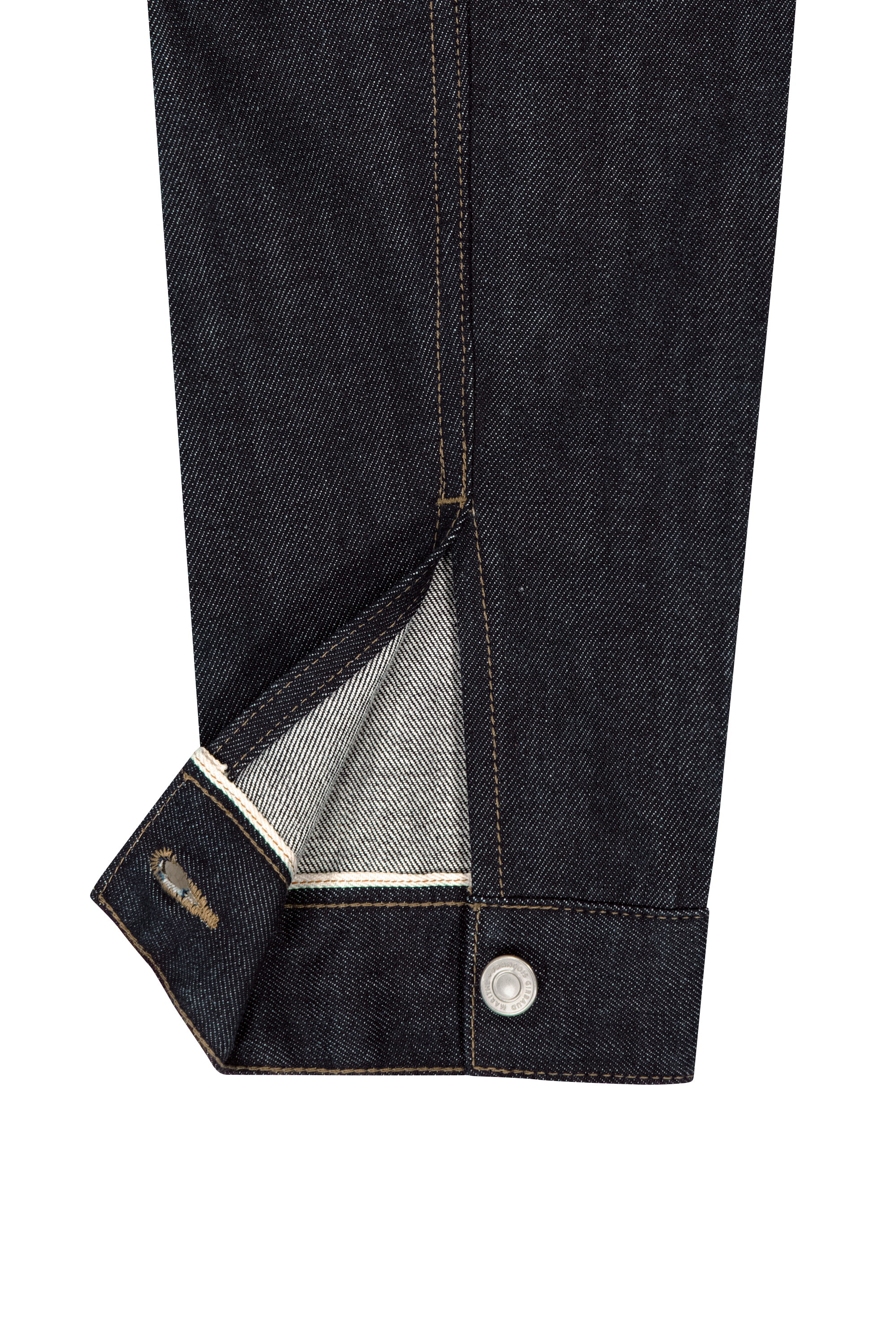 M SELVAGE DENIM TRUCKER JACKET