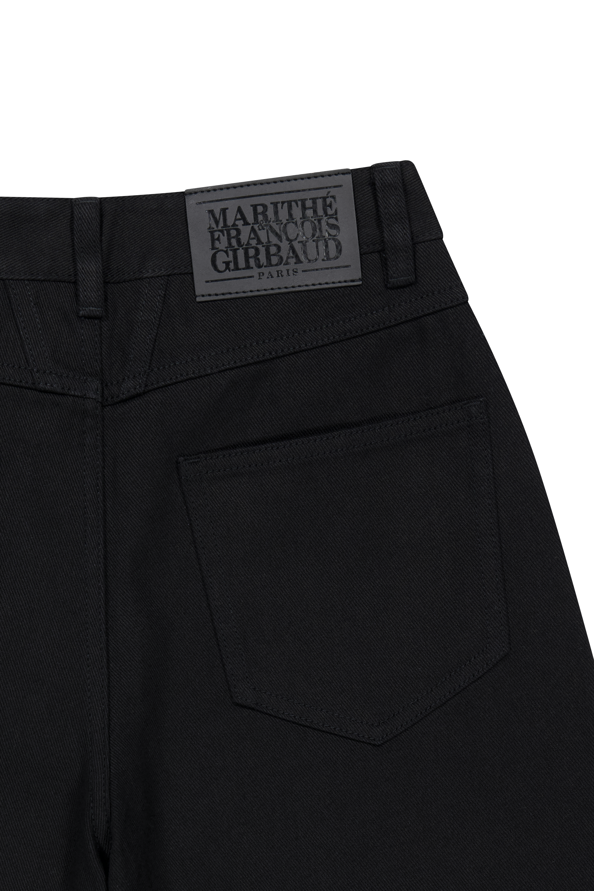 W CURVED DENIM PANTS