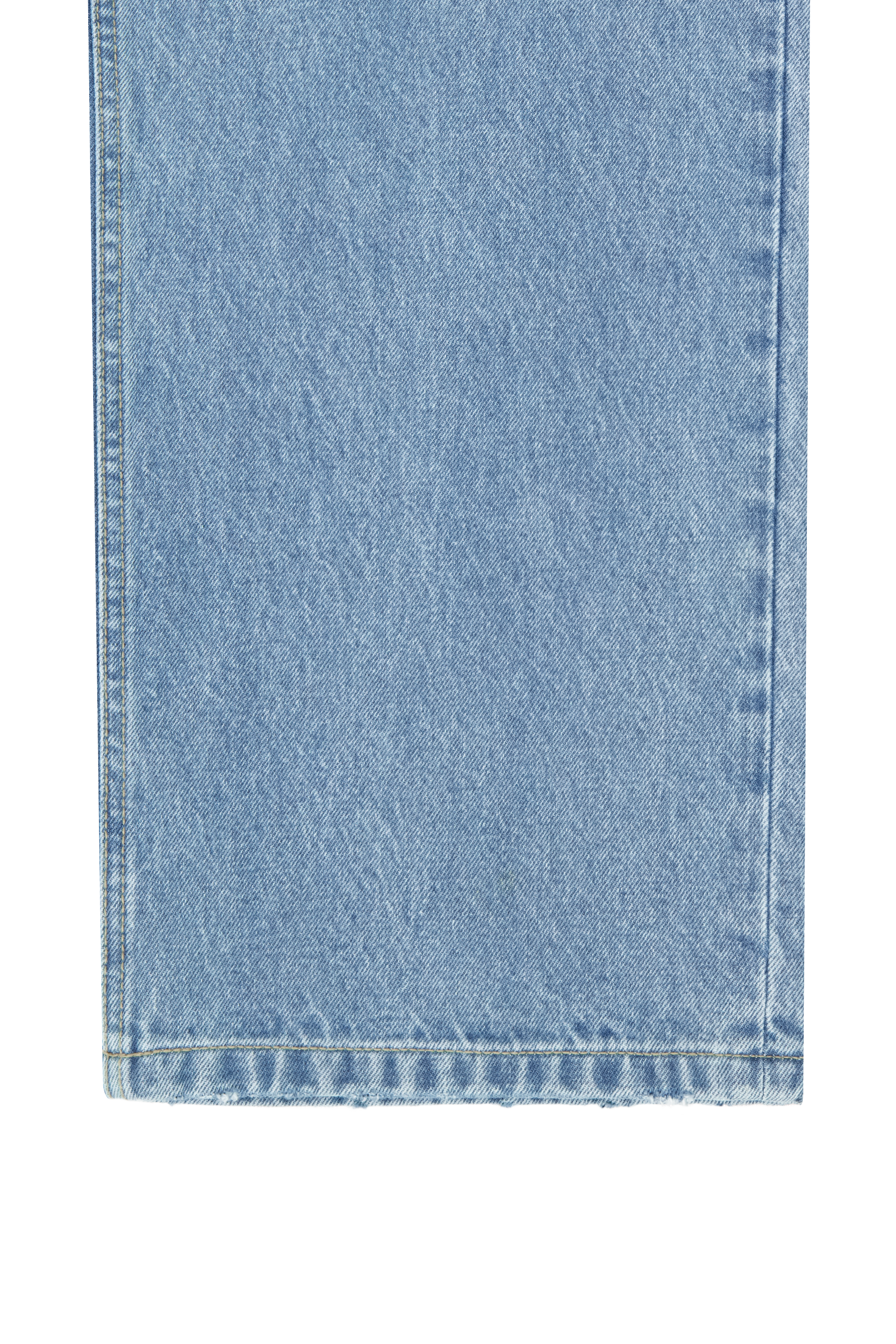 M SEMI-WIDE FIT VINTAGE WASHED DENIM PANTS