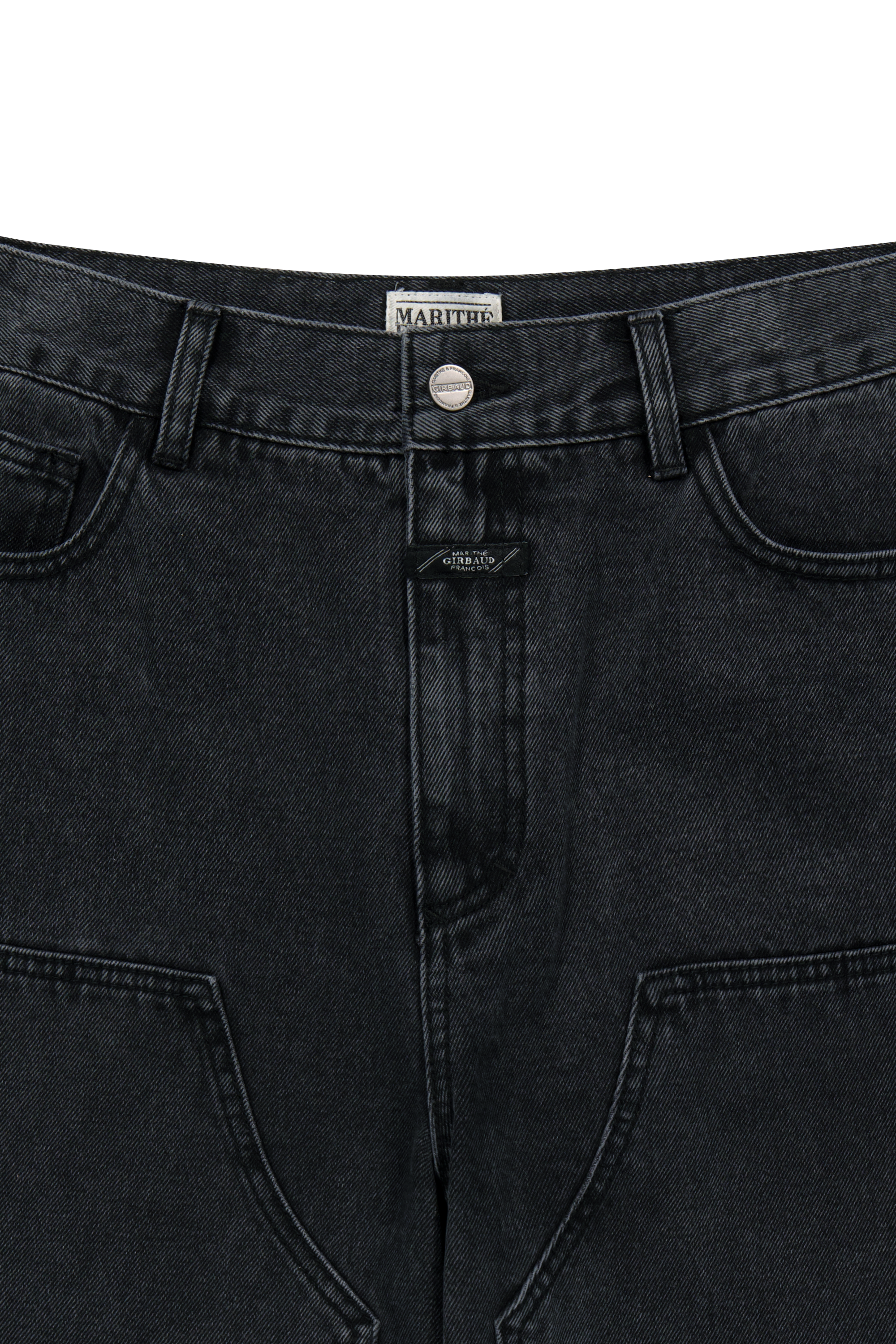 M DOUBLE KNEE DENIM PANTS