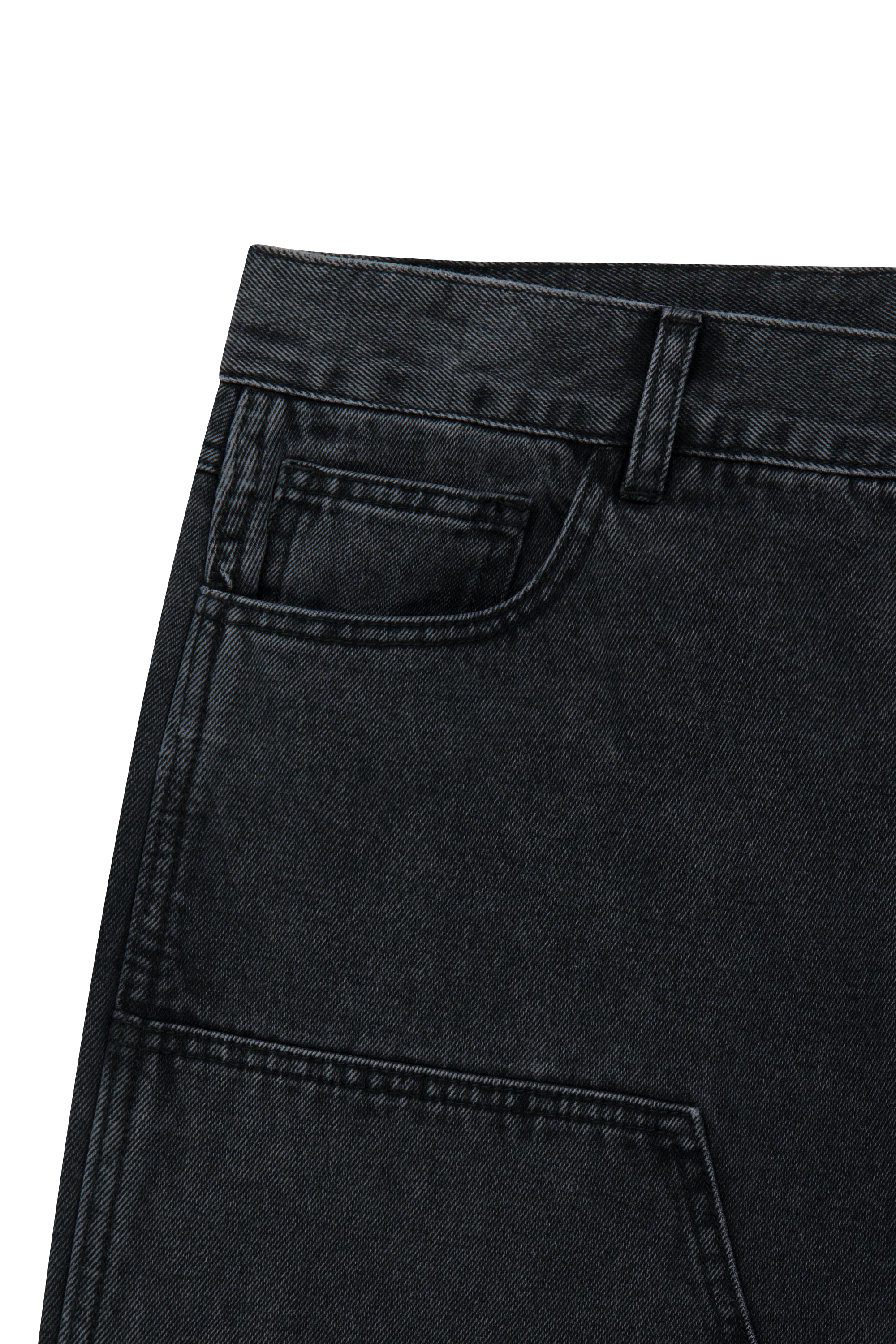 M DOUBLE KNEE DENIM PANTS