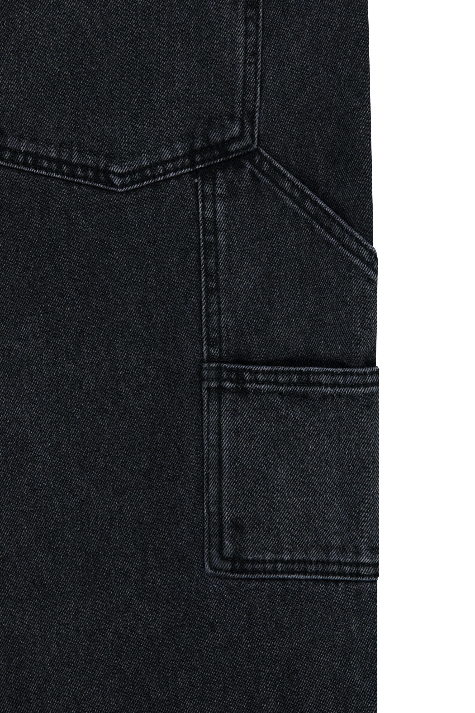 M DOUBLE KNEE DENIM PANTS