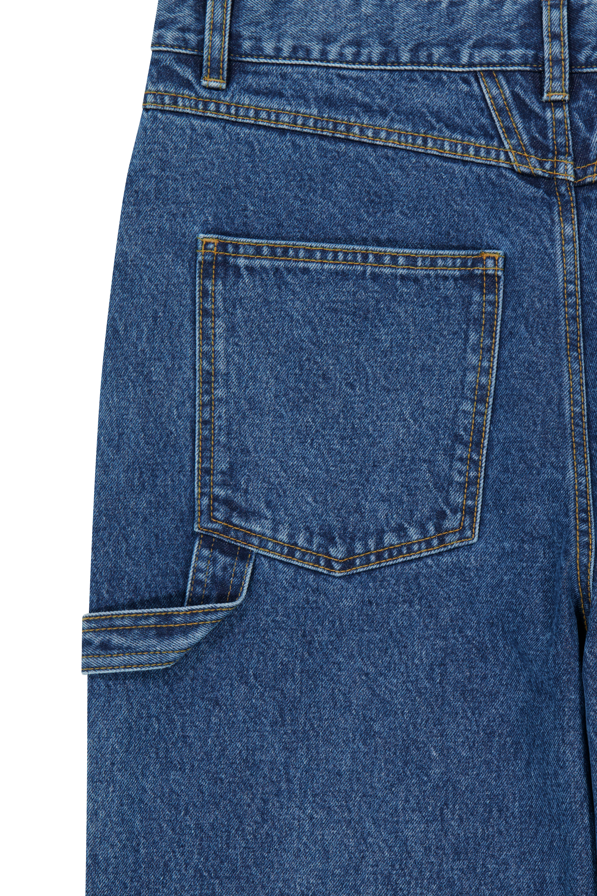 M DOUBLE KNEE DENIM PANTS