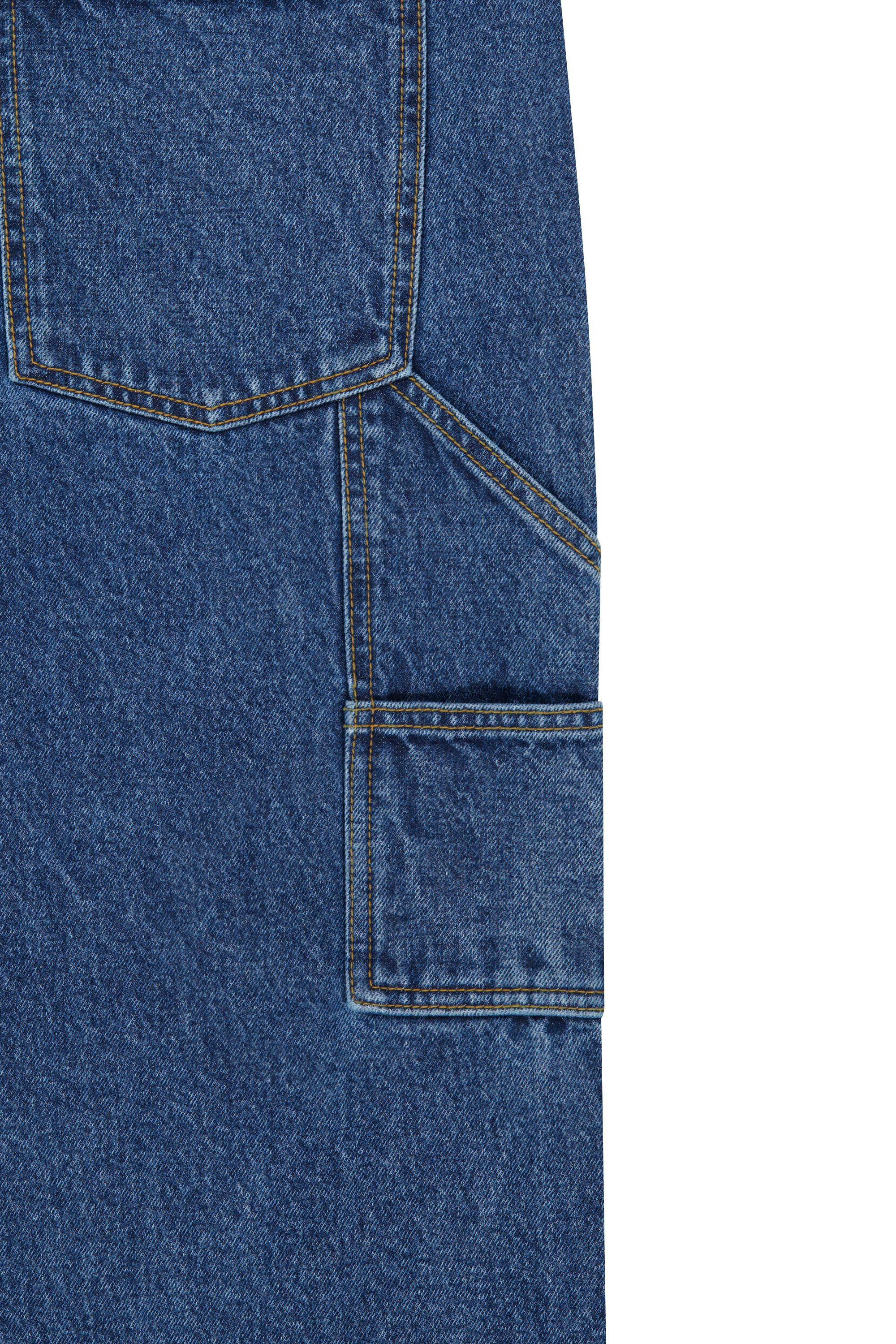 M DOUBLE KNEE DENIM PANTS